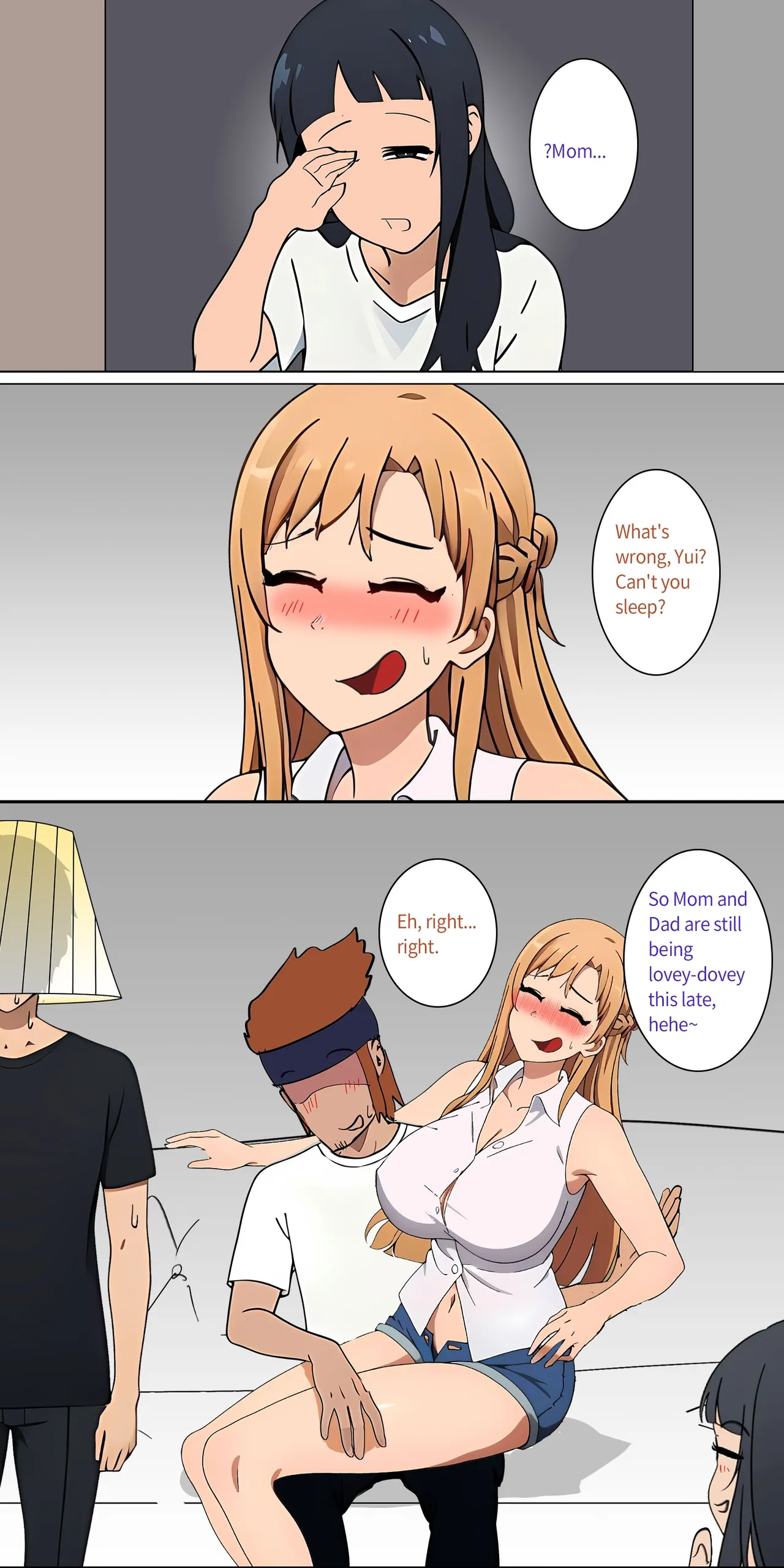 Asuna Family NTR (Sword Art Online) [Zhi Yitiaomiao) - Chapter 1 — Page 18