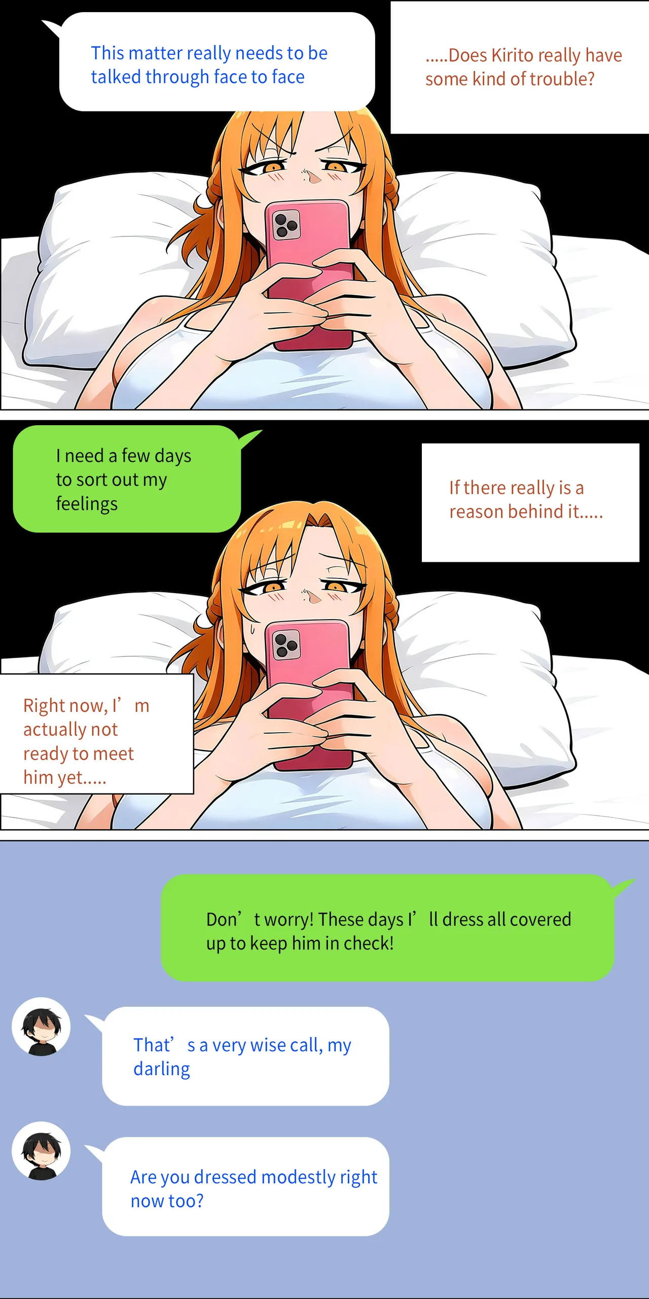Asuna Family NTR (Sword Art Online) [Zhi Yitiaomiao) - Chapter 1 — Page 597