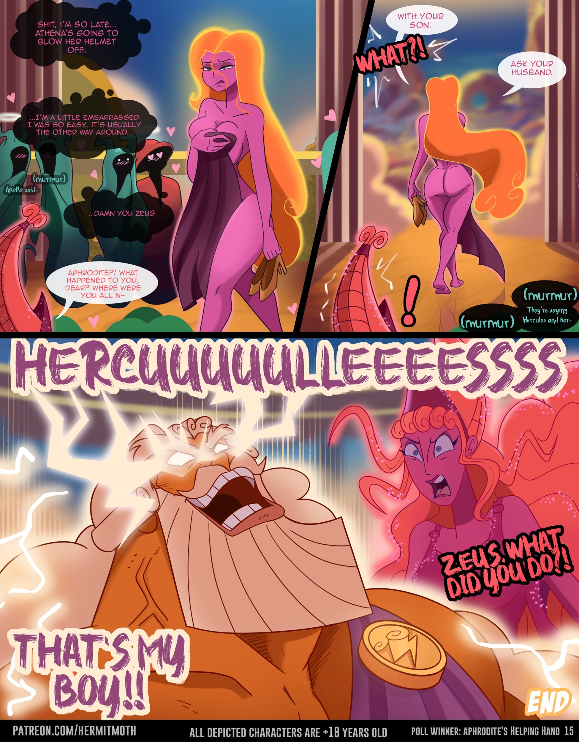 Aphrodite’s Lesson (Hercules) [HermitMoth] - Chapter 1 — Page 15
