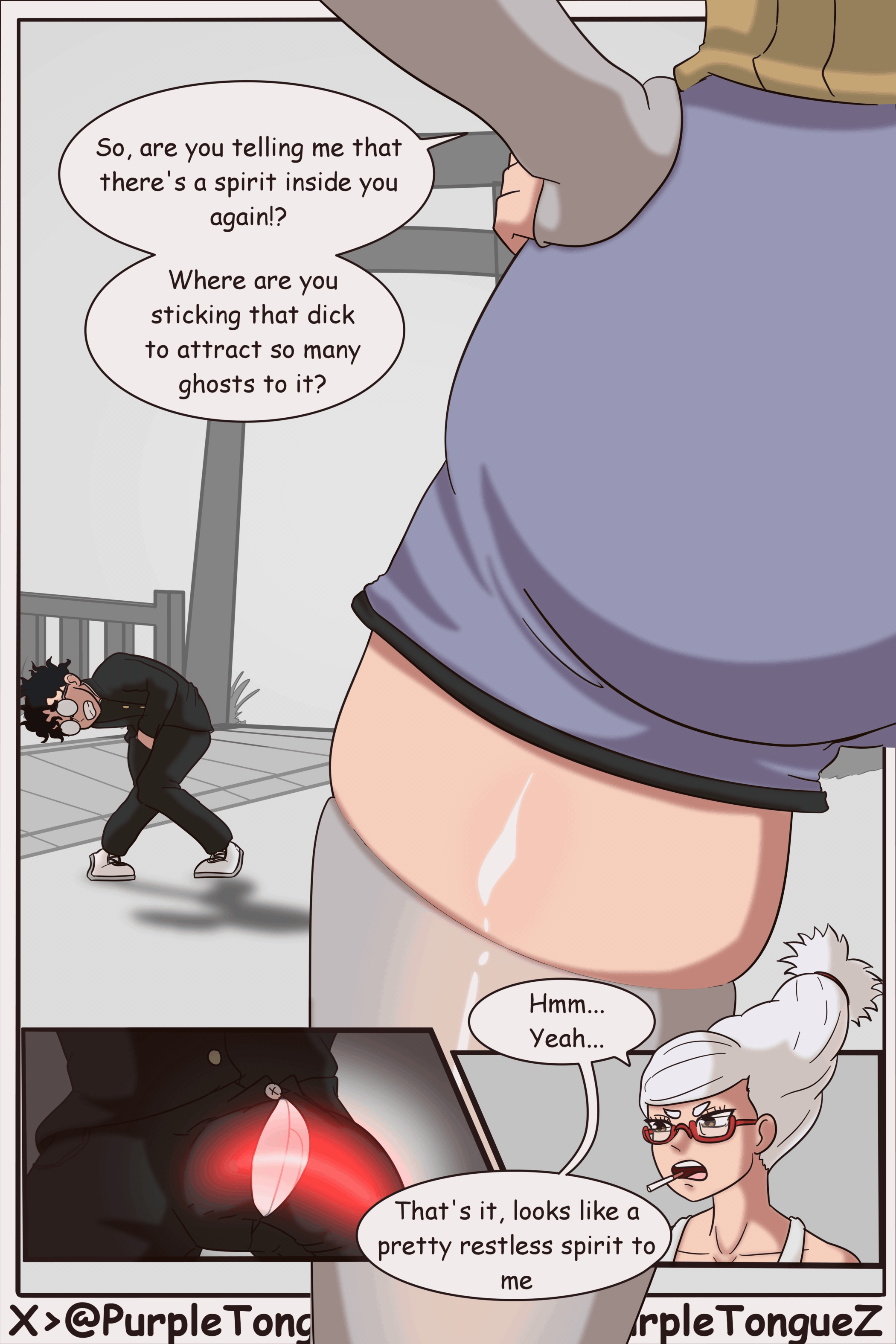 A ghost in my Pants [PurpleTongueZ] - Chapter 1 — Page 4