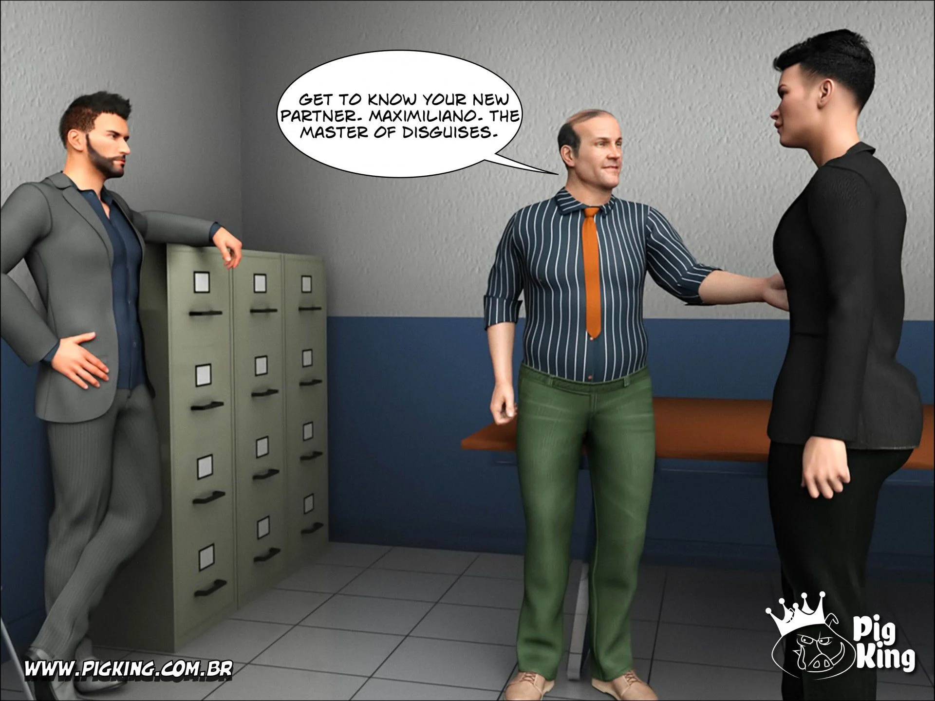 Top Secret - Lynda, Nadine [PigKing] - Chapter 1 — Page 36
