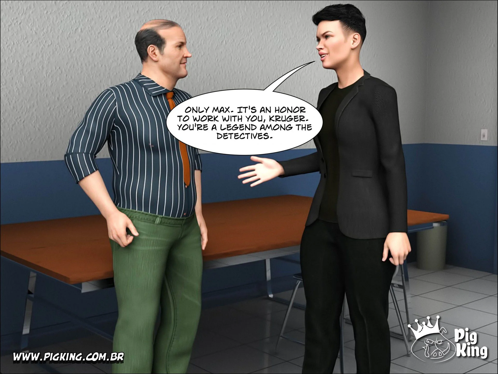 Top Secret - Lynda, Nadine [PigKing] - Chapter 1 — Page 37