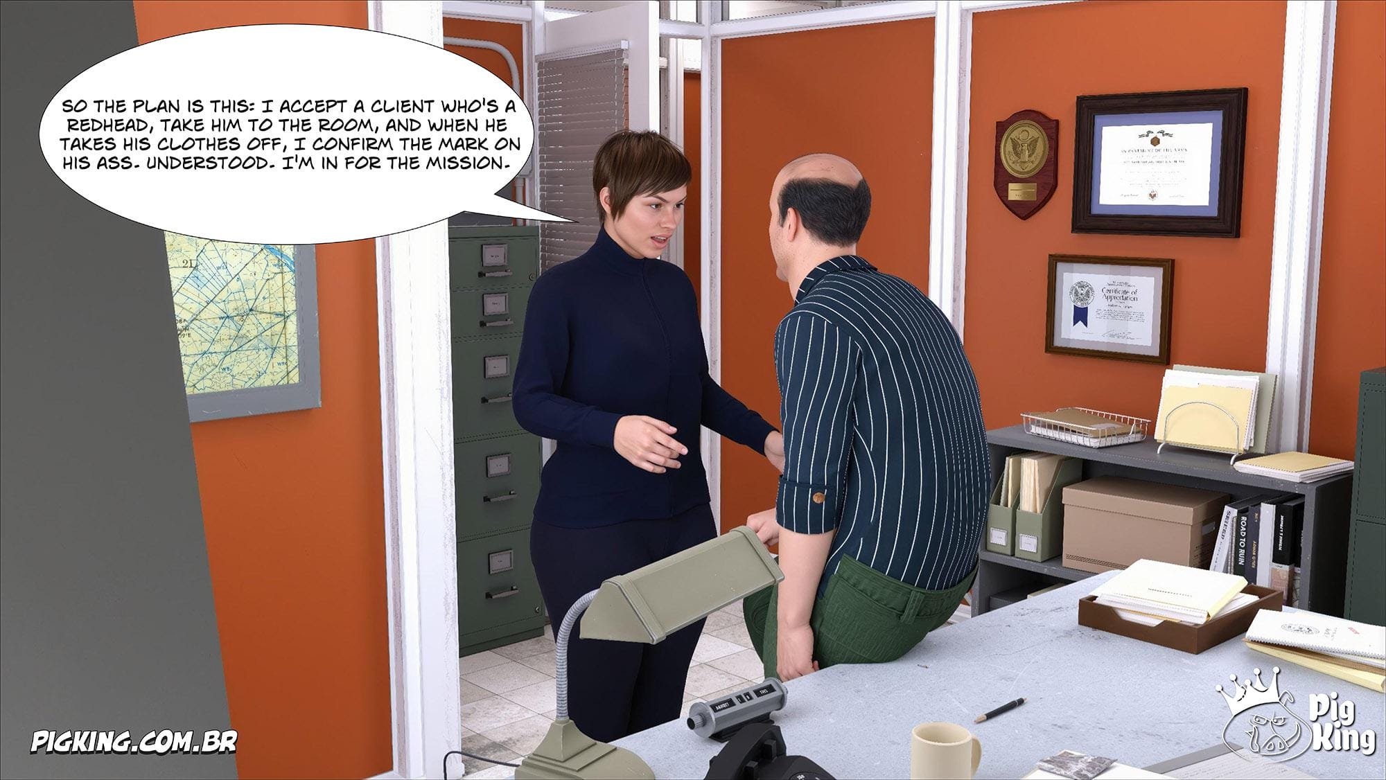 Top Secret - Lynda, Nadine [PigKing] - Chapter 13 — Page 12
