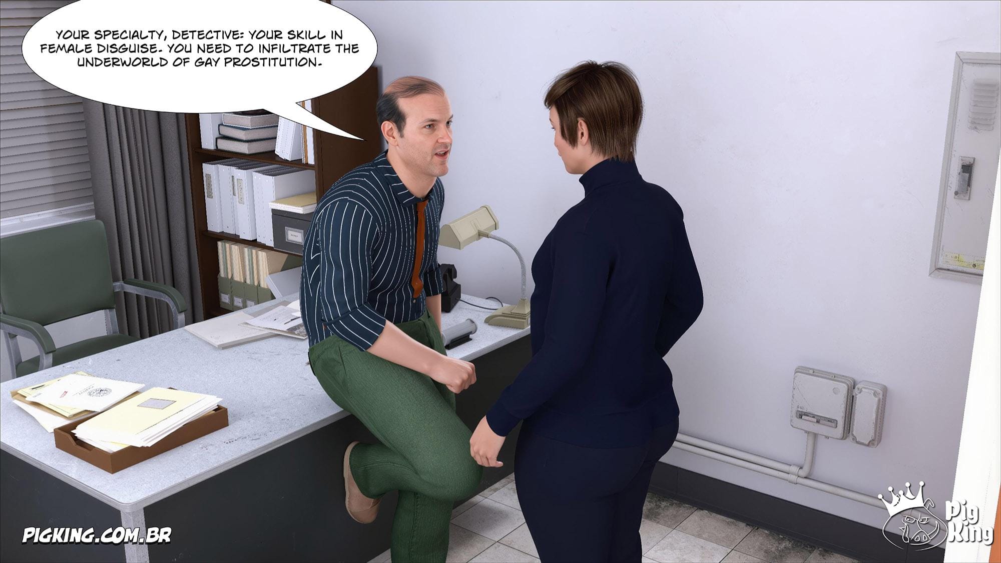 Top Secret - Lynda, Nadine [PigKing] - Chapter 13 — Page 7