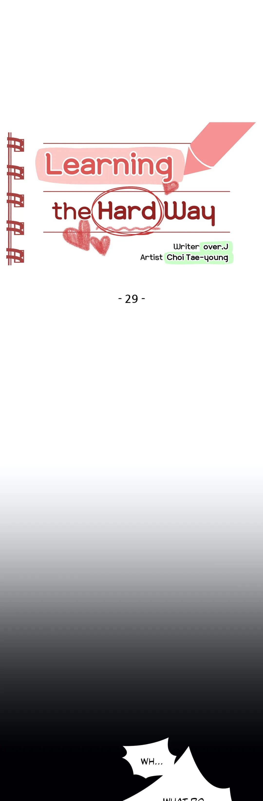 Learning The Hard Way [Choi Taeyoung , over.J] - Chapter 29 — Page 8