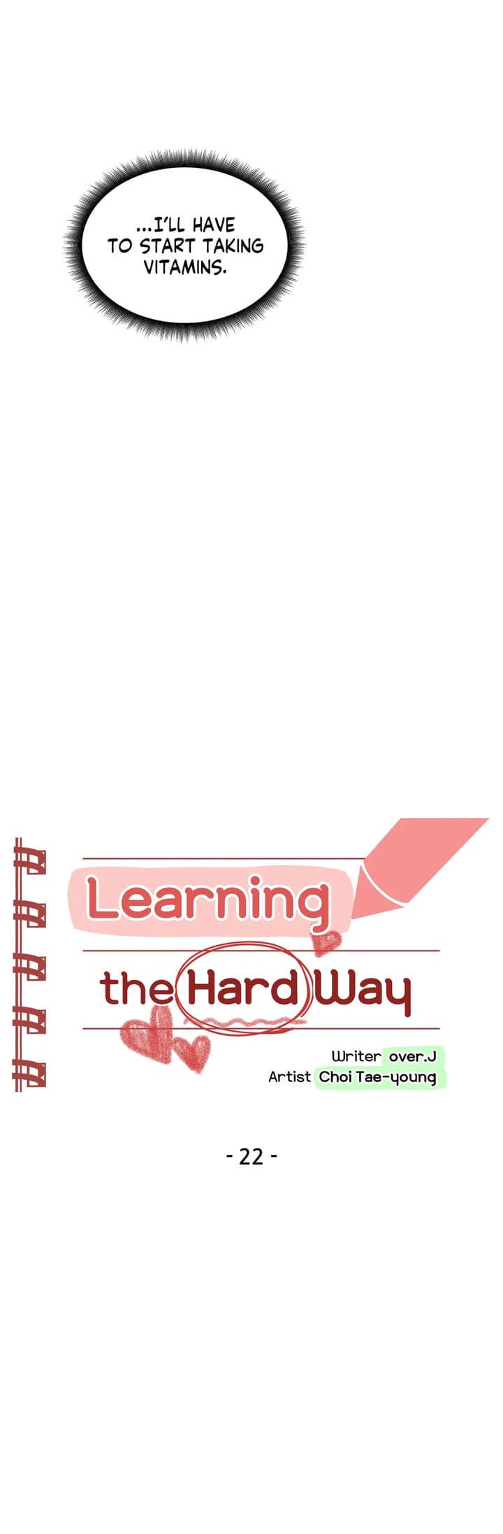 Learning The Hard Way [Choi Taeyoung , over.J] - Chapter 22 — Page 14