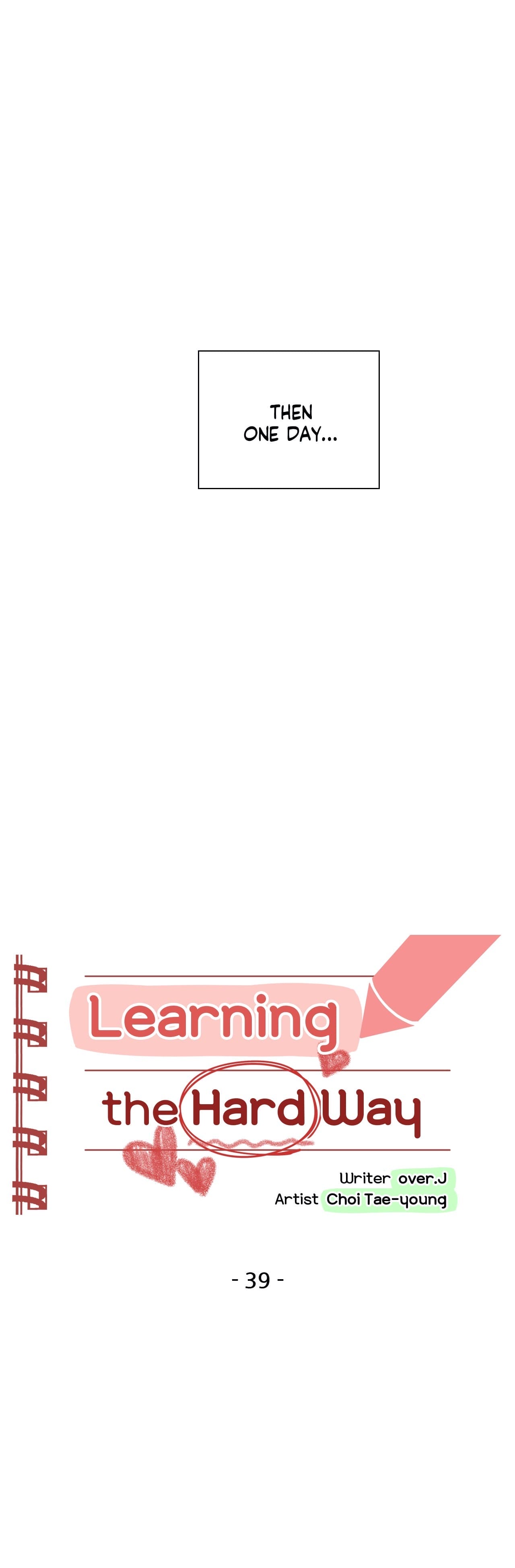Learning The Hard Way [Choi Taeyoung , over.J] - Chapter 39 — Page 10