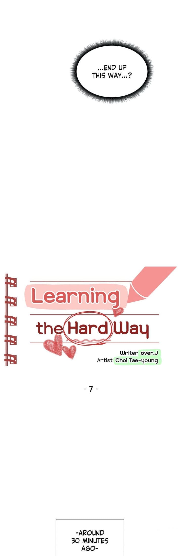 Learning The Hard Way [Choi Taeyoung , over.J] - Chapter 7 — Page 4