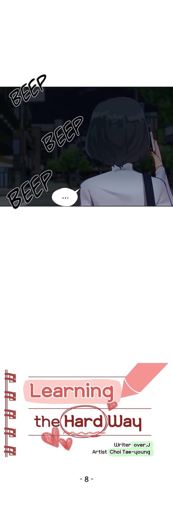 Learning The Hard Way [Choi Taeyoung , over.J] - Chapter 8 — Page 4