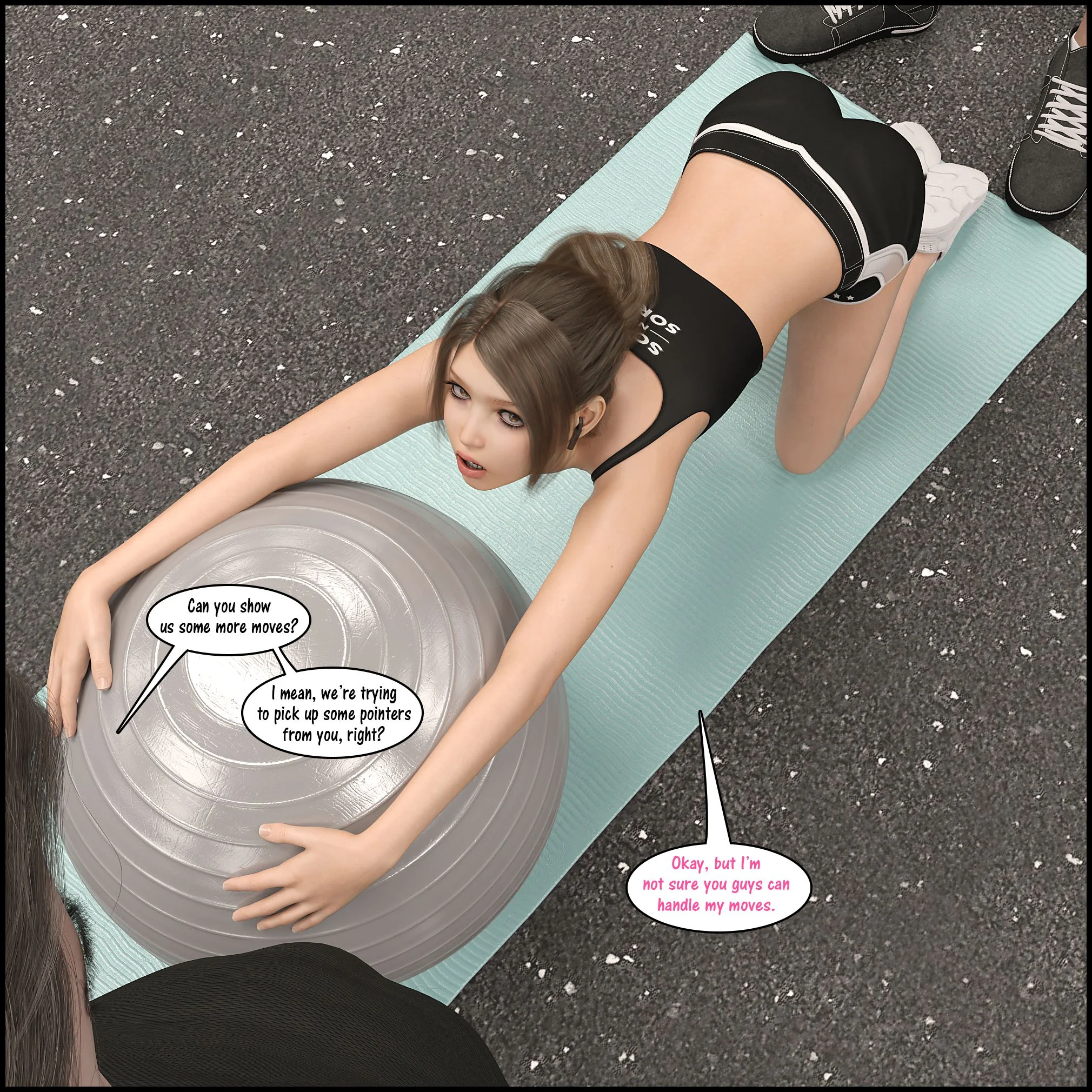 Natasha's Workout [DarkLord] - Chapter 1 — Page 27