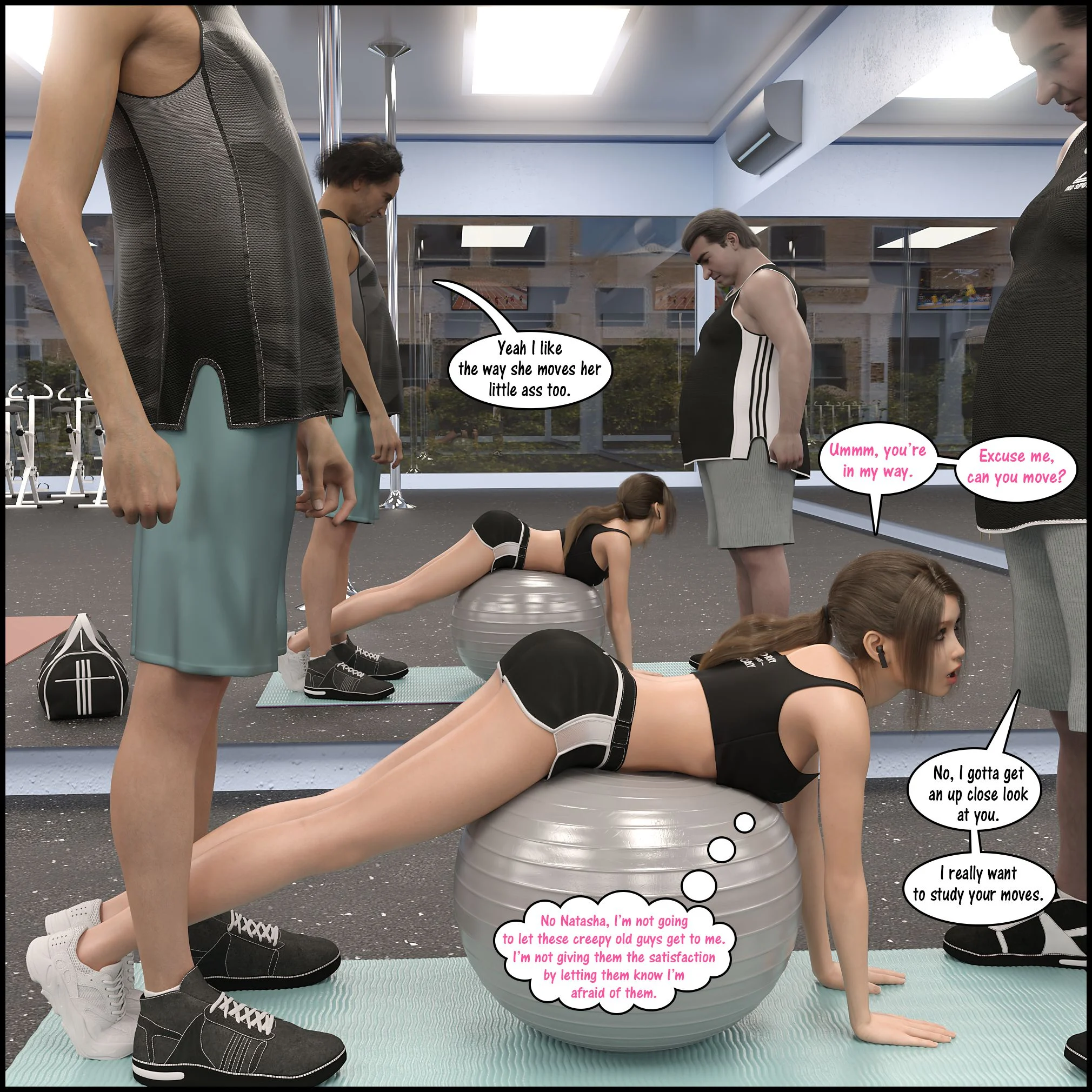 Natasha's Workout [DarkLord] - Chapter 1 — Page 29