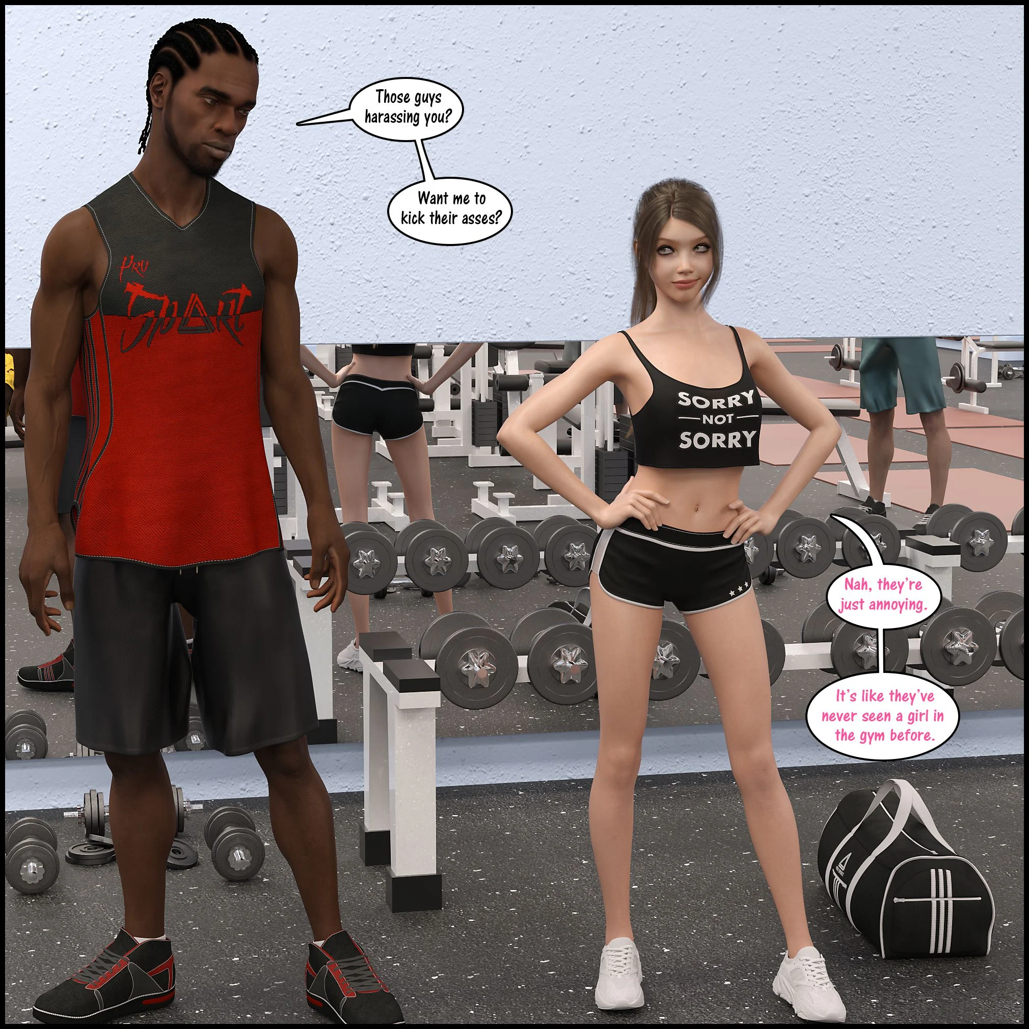 Natasha's Workout [DarkLord] - Chapter 1 — Page 42