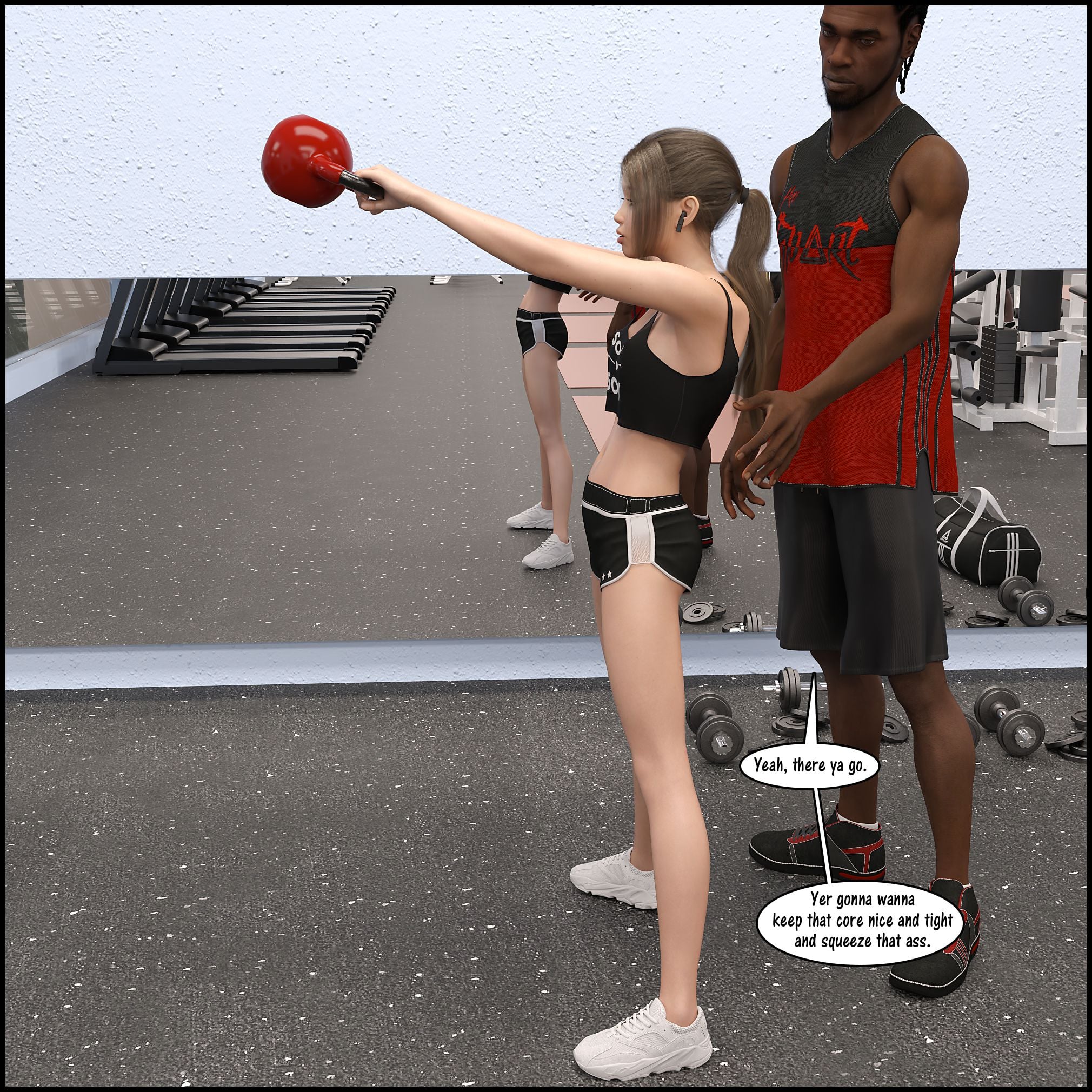 Natasha's Workout [DarkLord] - Chapter 1 — Page 48