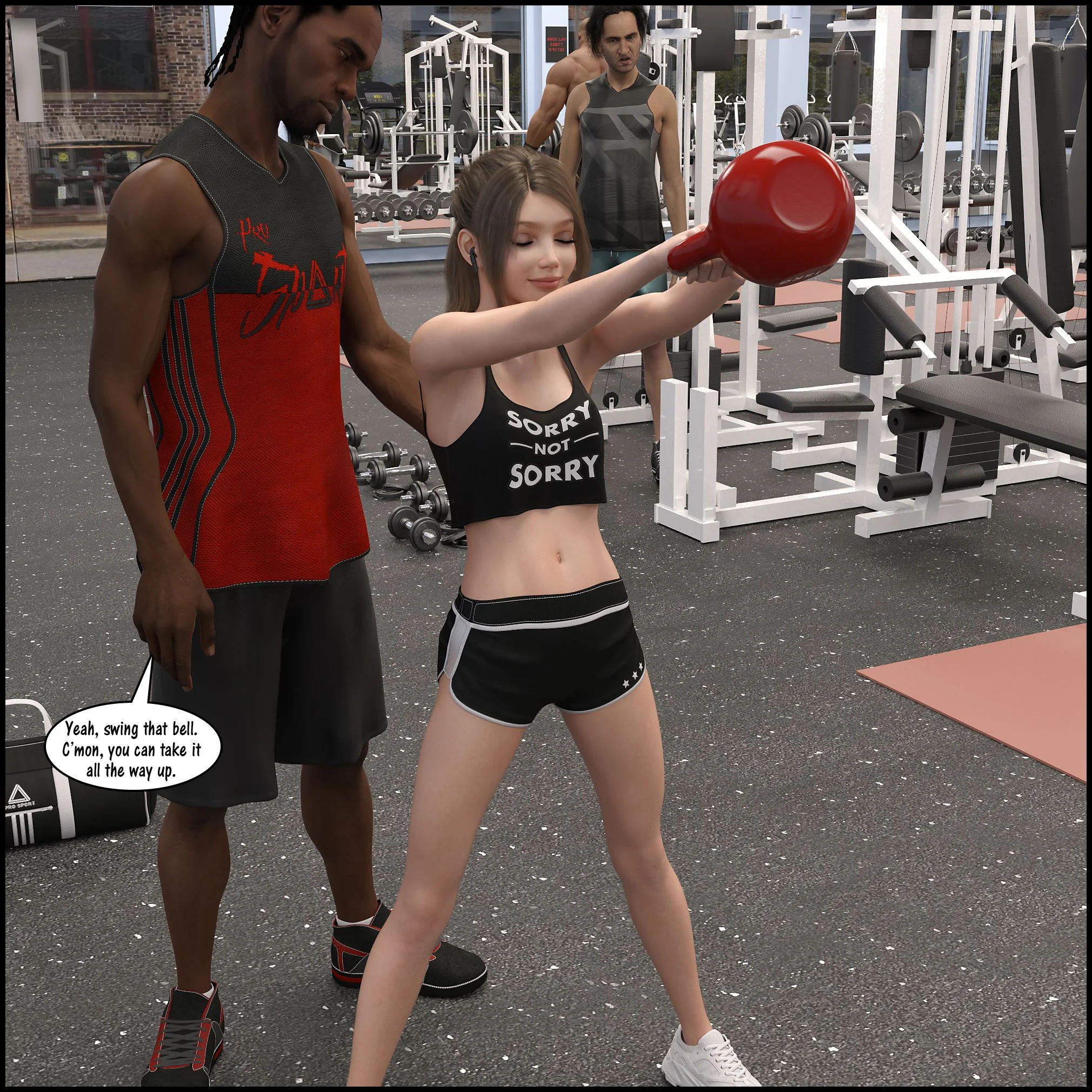 Natasha's Workout [DarkLord] - Chapter 1 — Page 49