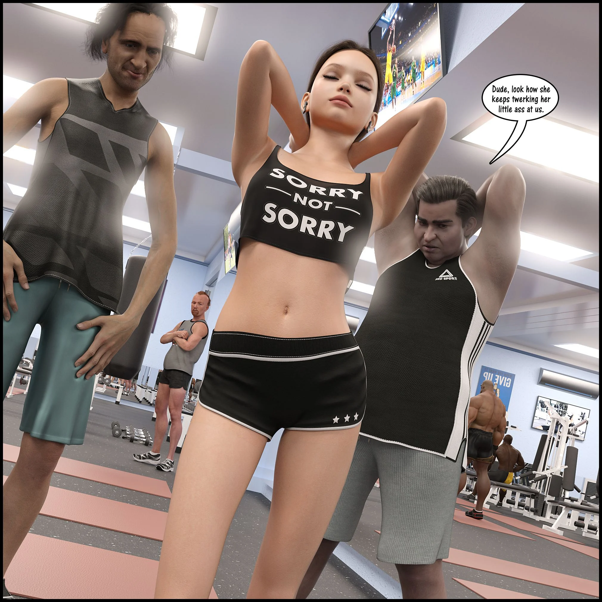 Natasha's Workout [DarkLord] - Chapter 1 — Page 5