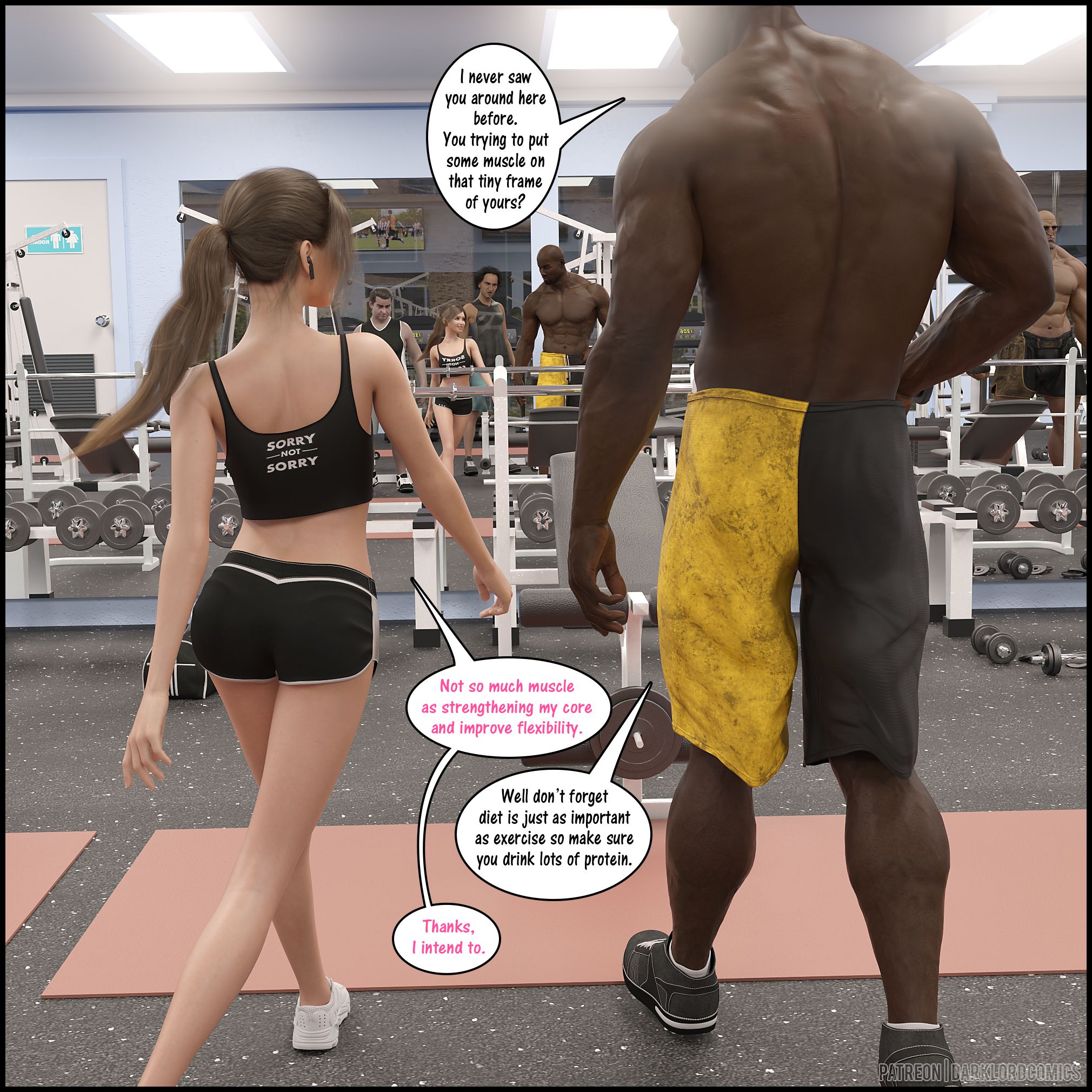Natasha's Workout [DarkLord] - Chapter 1 — Page 55