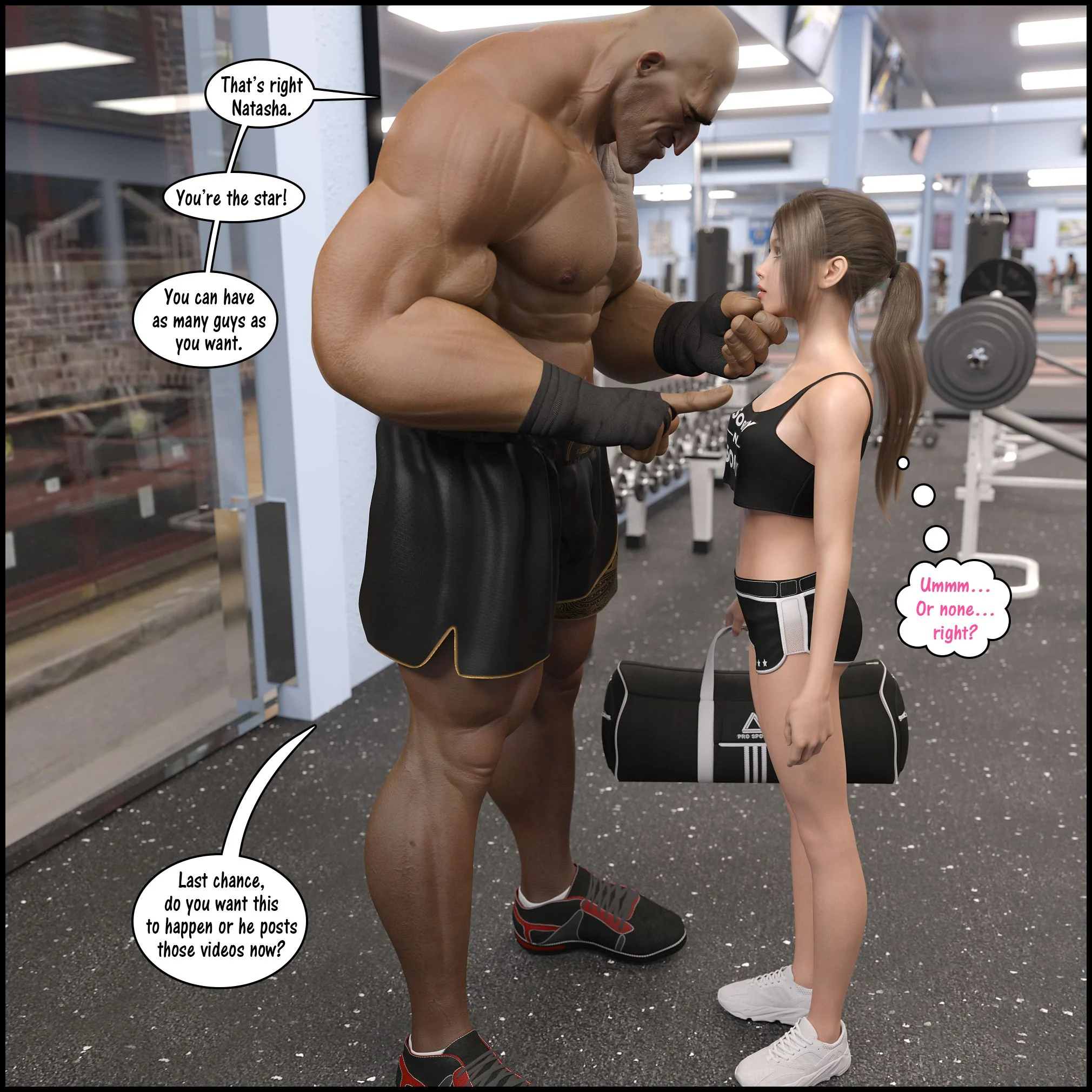 Natasha's Workout [DarkLord] - Chapter 1 — Page 72