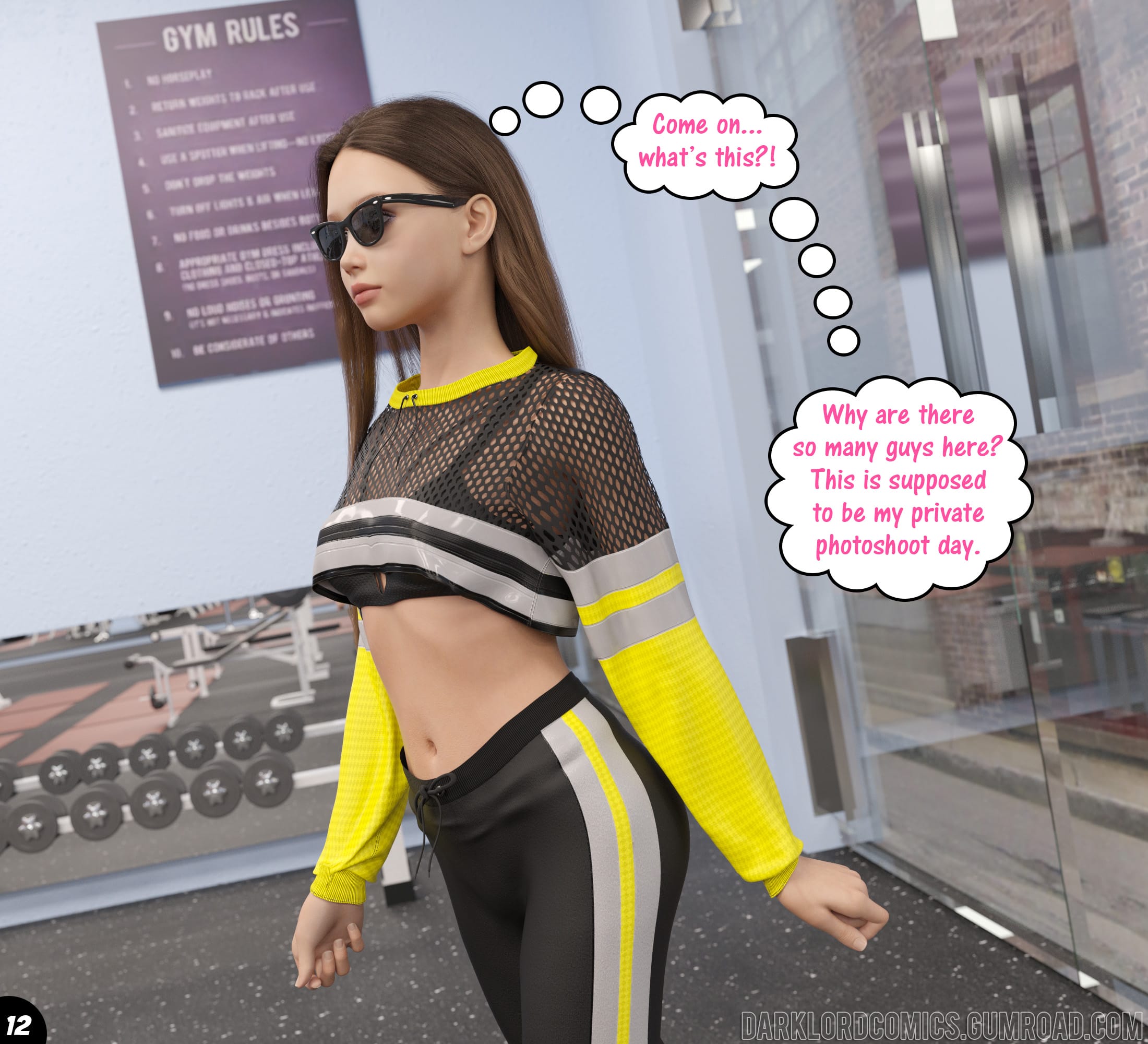 Natasha's Workout [DarkLord] - Chapter 2 — Page 13