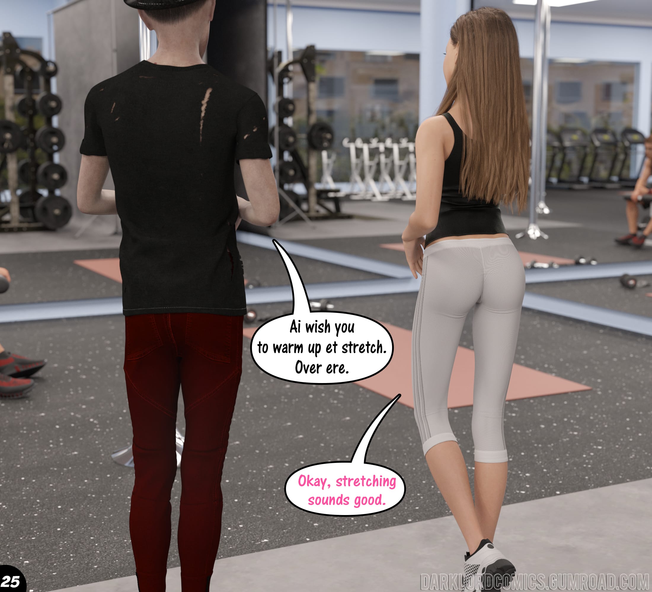 Natasha's Workout [DarkLord] - Chapter 2 — Page 26