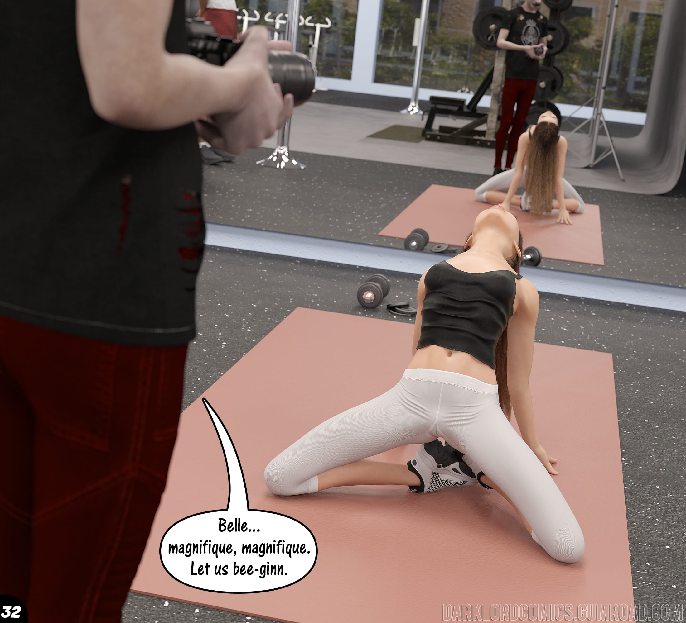 Natasha's Workout [DarkLord] - Chapter 2 — Page 33
