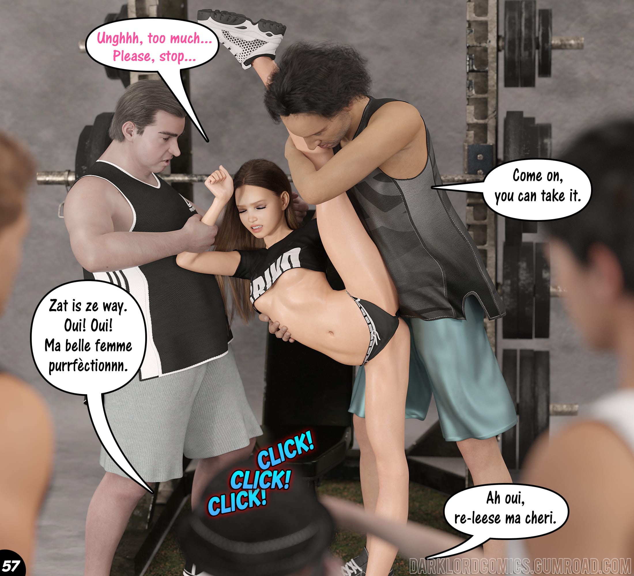 Natasha's Workout [DarkLord] - Chapter 2 — Page 58