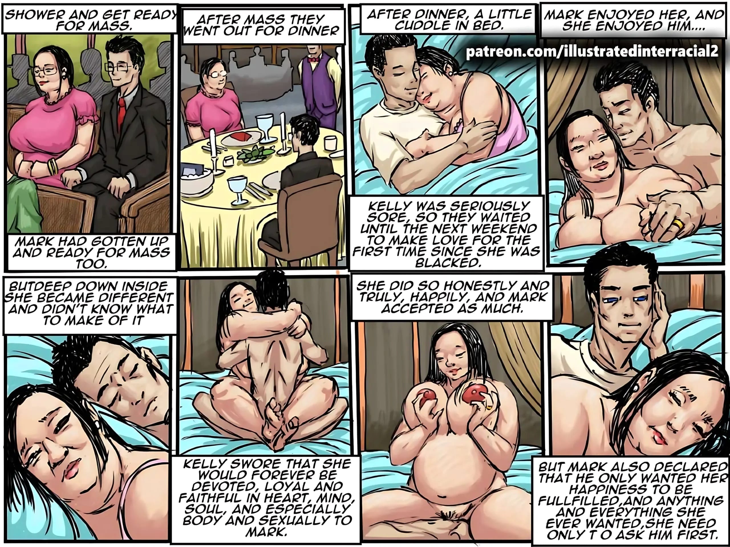 Blacking My Busty Asian Wife [IllustratedInterracial] - Chapter 1 — Page 8