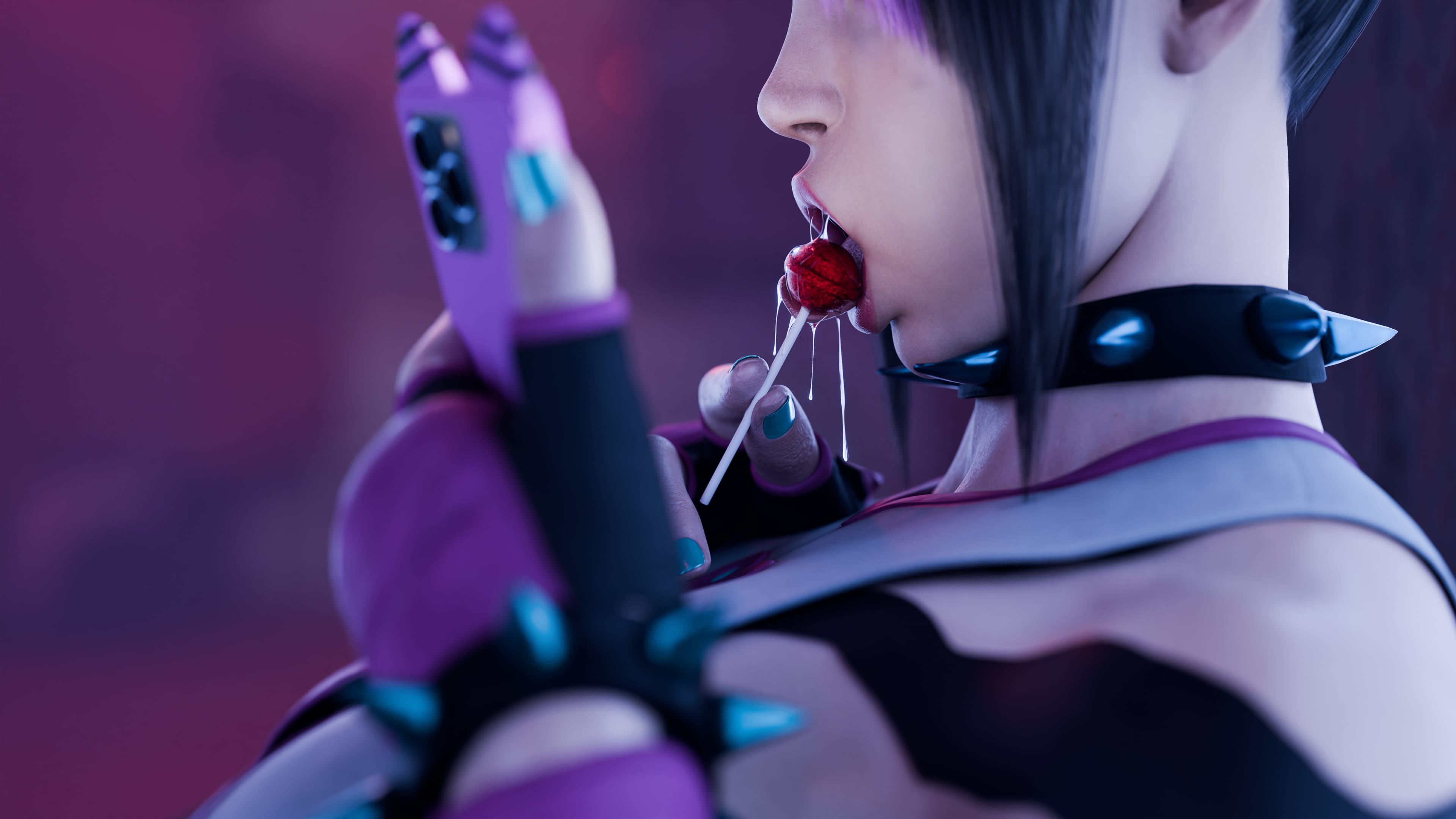 Juri Han - Marked By The Spider (Street Fighter) [PervertMuffinMajima] - Chapter 1.5 — Page 10