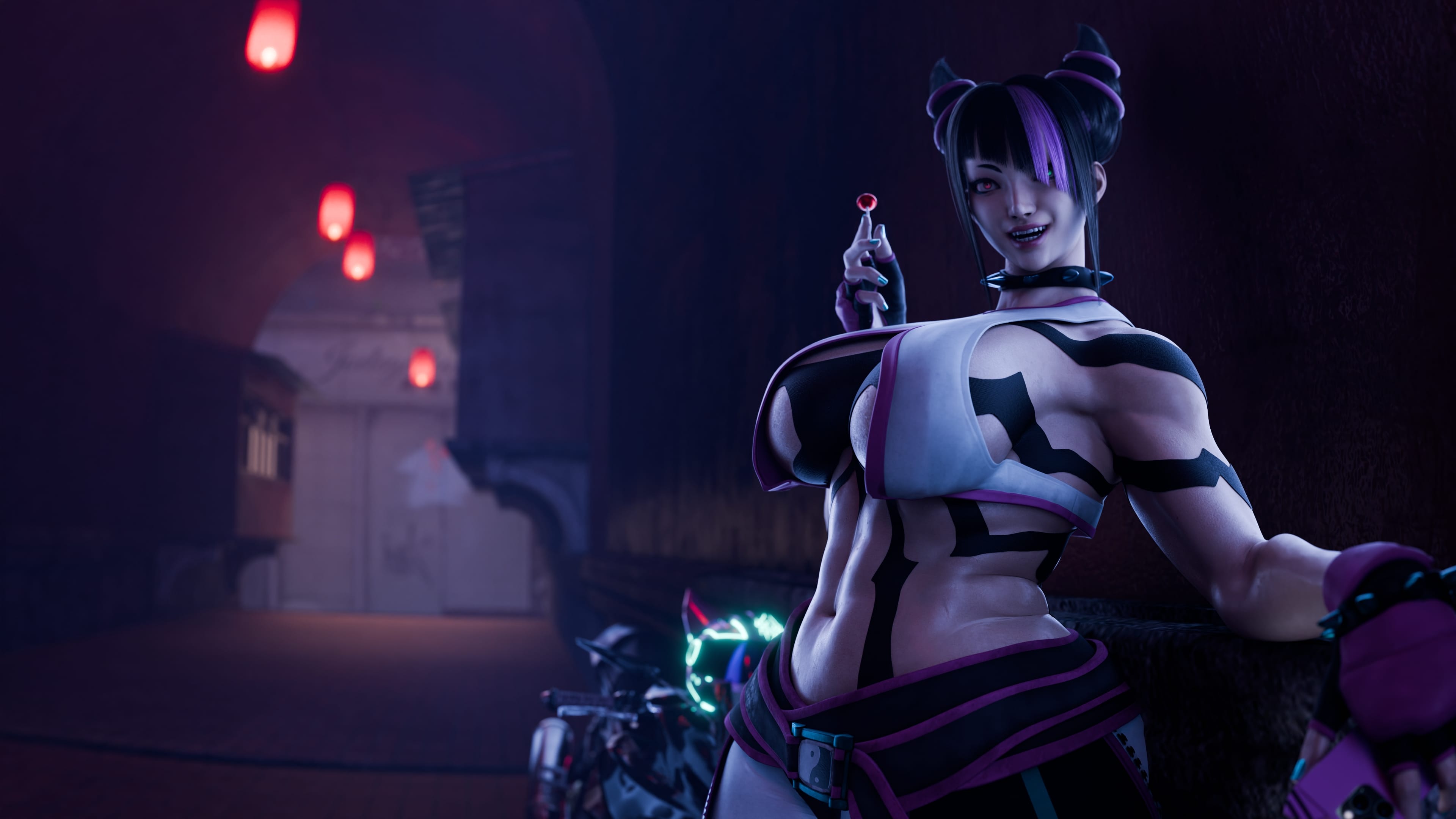 Juri Han - Marked By The Spider (Street Fighter) [PervertMuffinMajima] - Chapter 1.5 — Page 87
