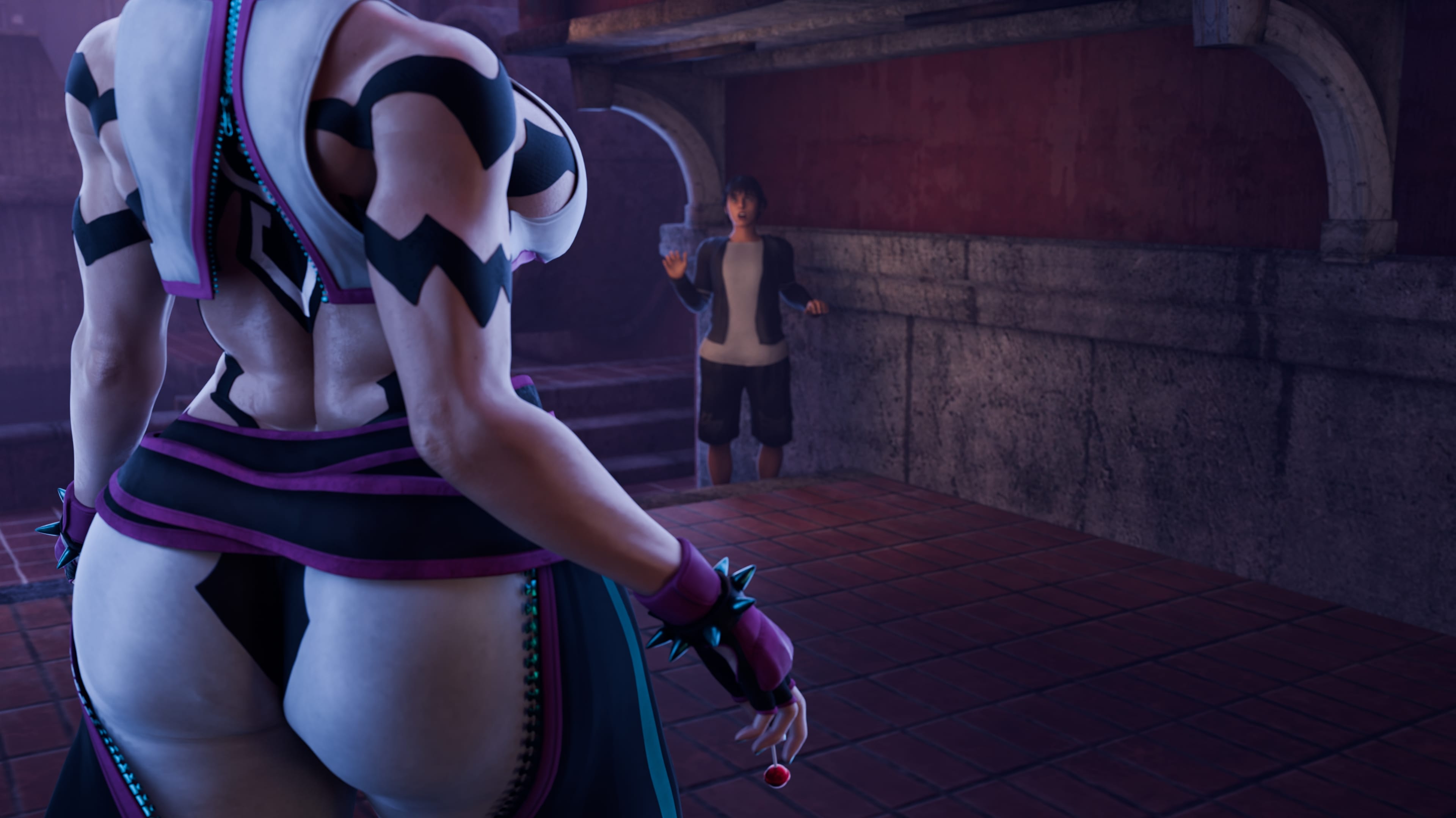Juri Han - Marked By The Spider (Street Fighter) [PervertMuffinMajima] - Chapter 1.5 — Page 88