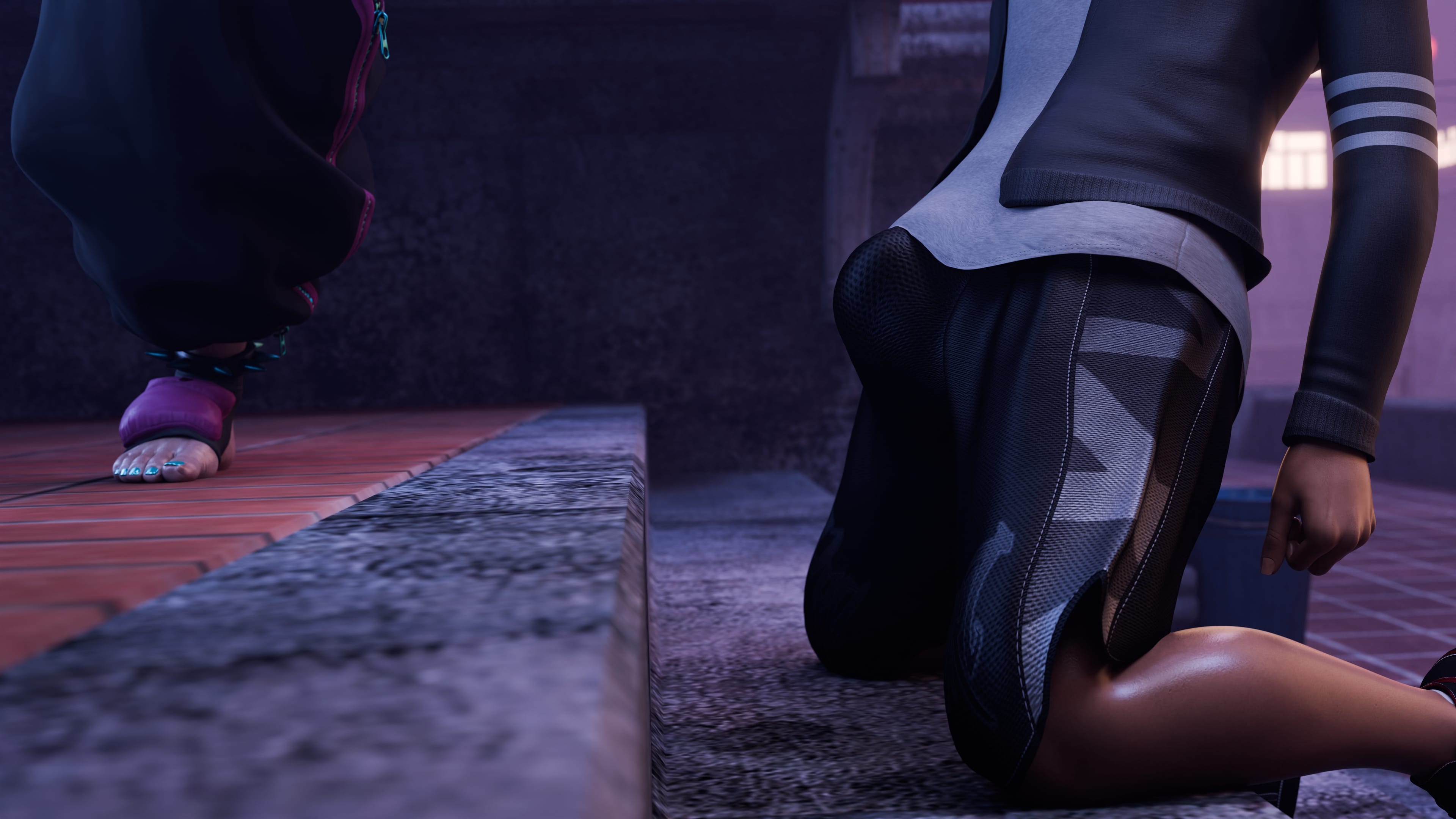 Juri Han - Marked By The Spider (Street Fighter) [PervertMuffinMajima] - Chapter 1.5 — Page 90