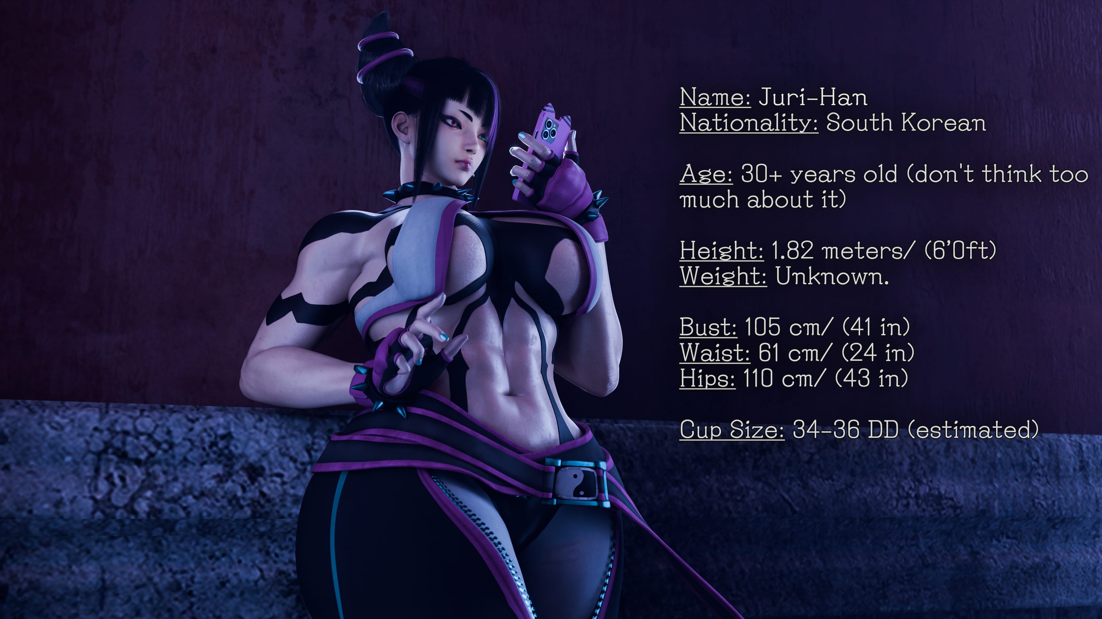 Juri Han - Marked By The Spider (Street Fighter) [PervertMuffinMajima] - Chapter 1 — Page 157