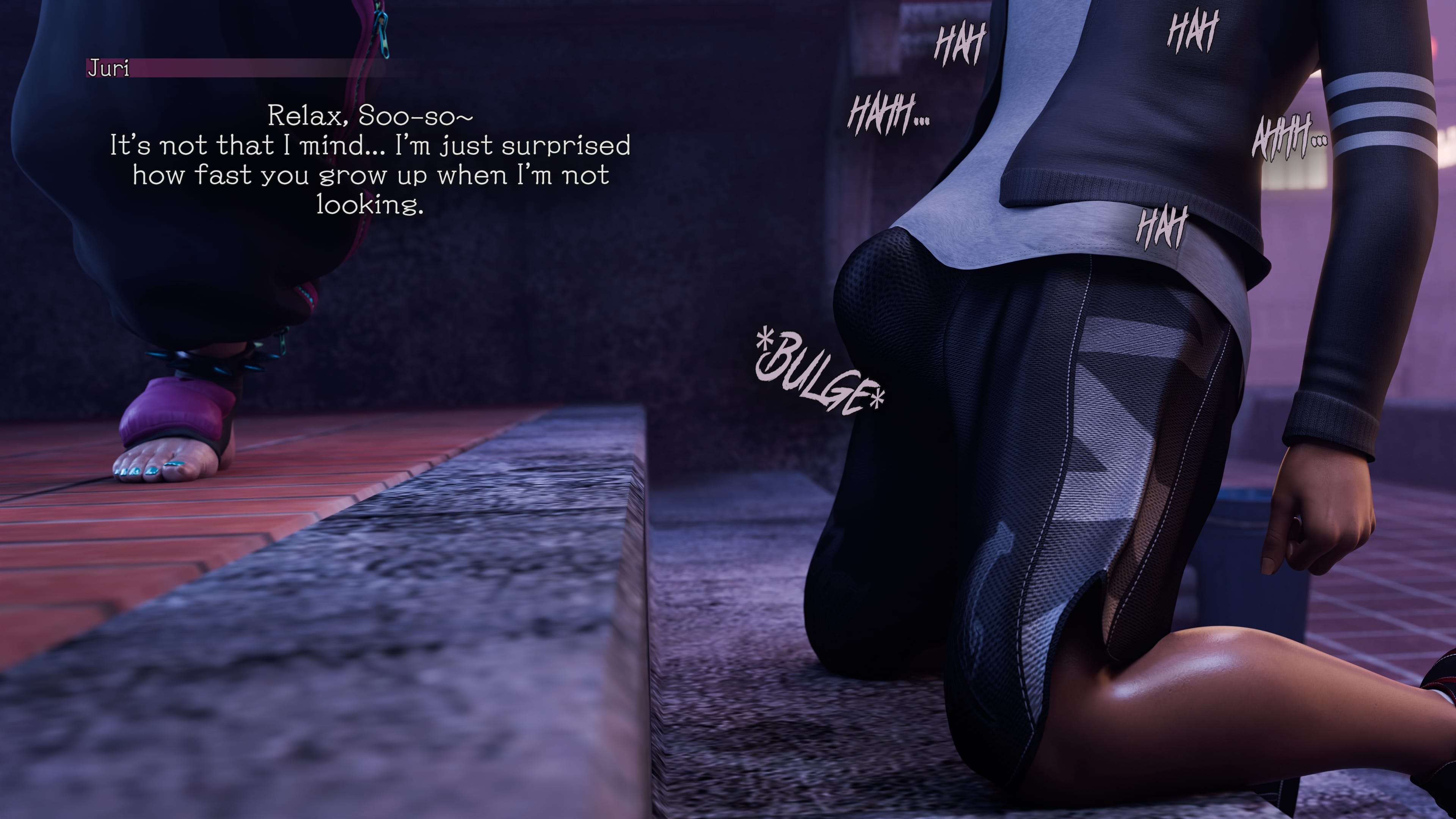 Juri Han - Marked By The Spider (Street Fighter) [PervertMuffinMajima] - Chapter 1 — Page 19