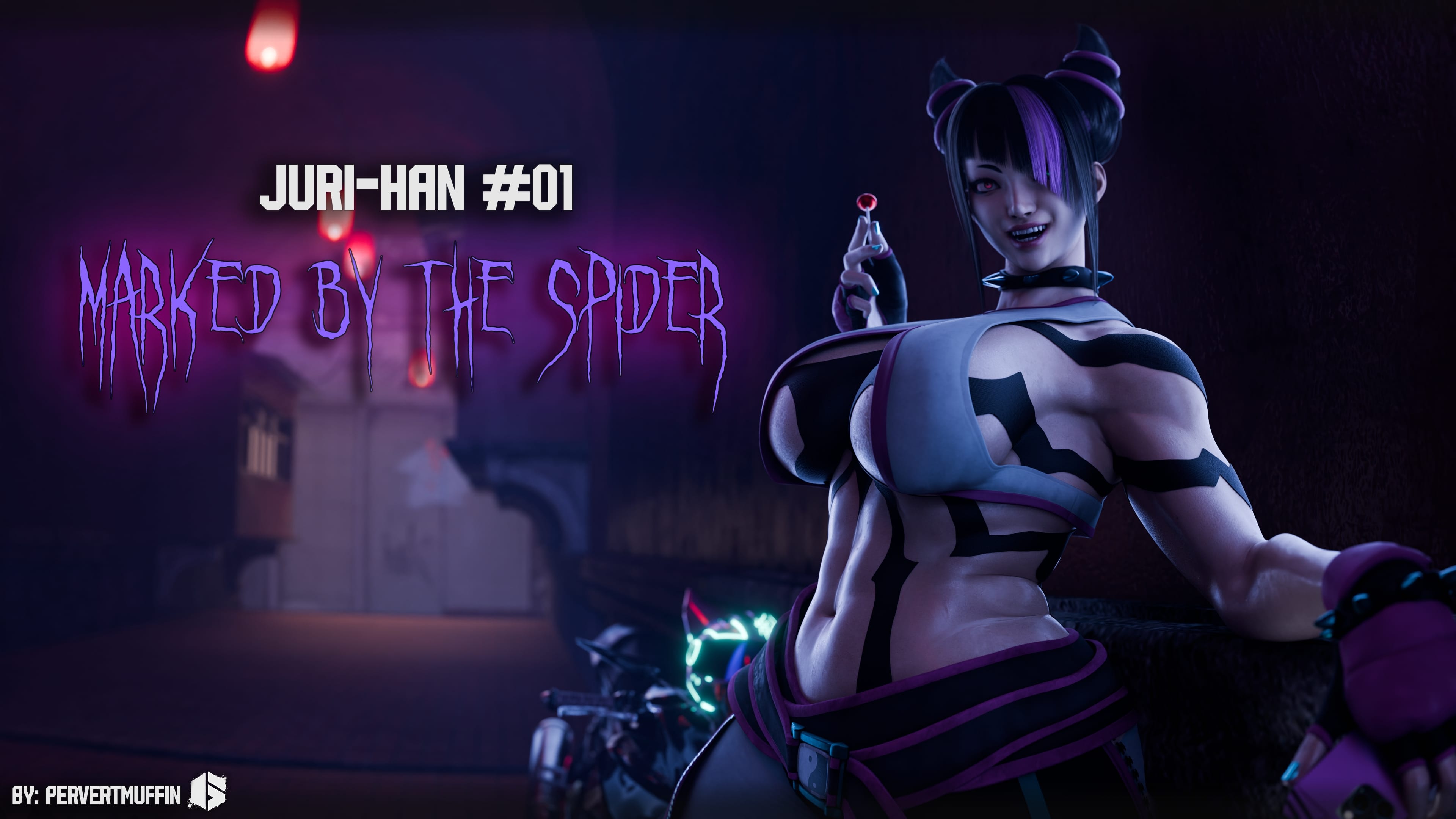 Juri Han - Marked By The Spider (Street Fighter) [PervertMuffinMajima] - Chapter 1 — Page 81