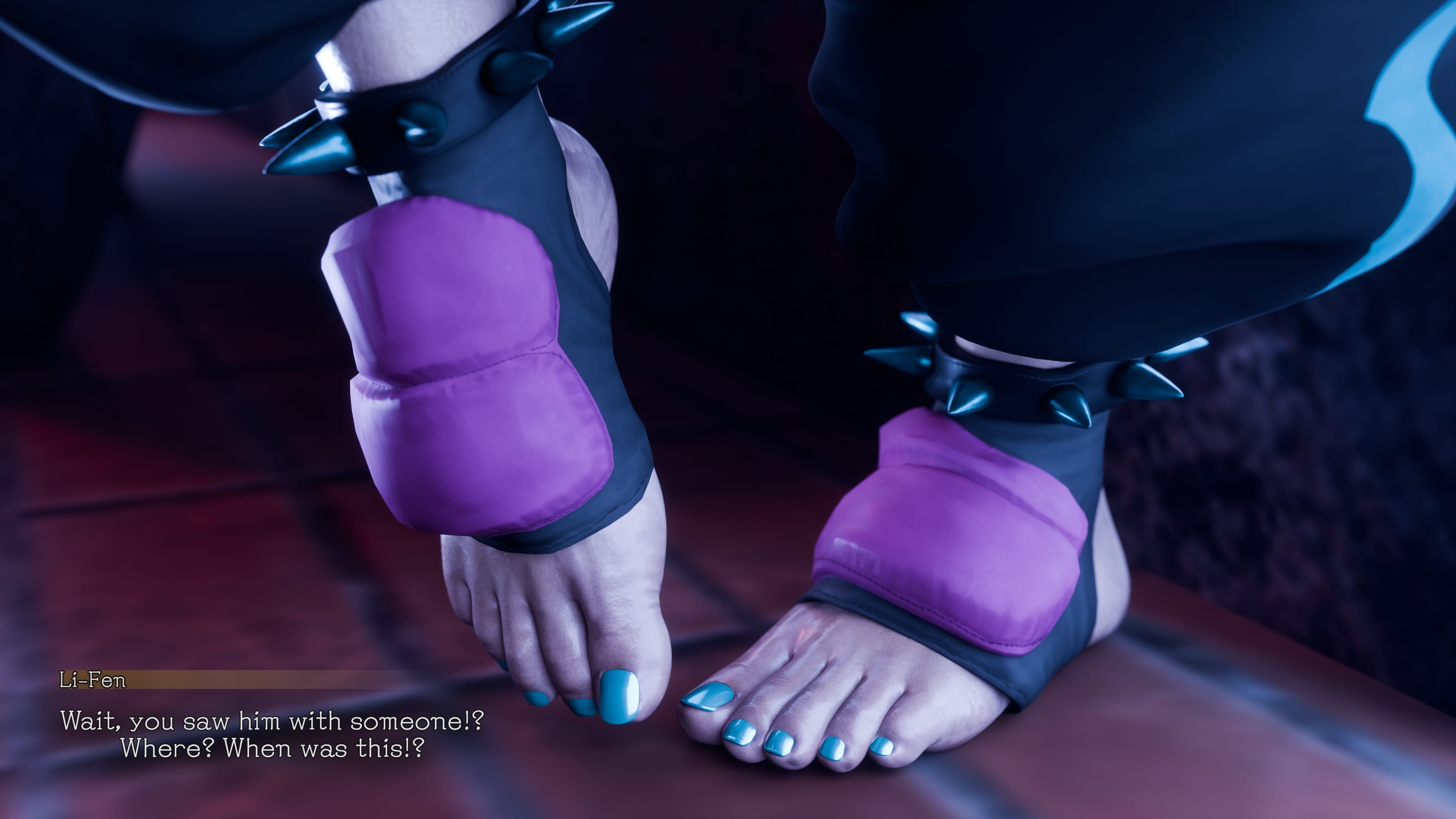 Juri Han - Marked By The Spider (Street Fighter) [PervertMuffinMajima] - Chapter 1 — Page 9