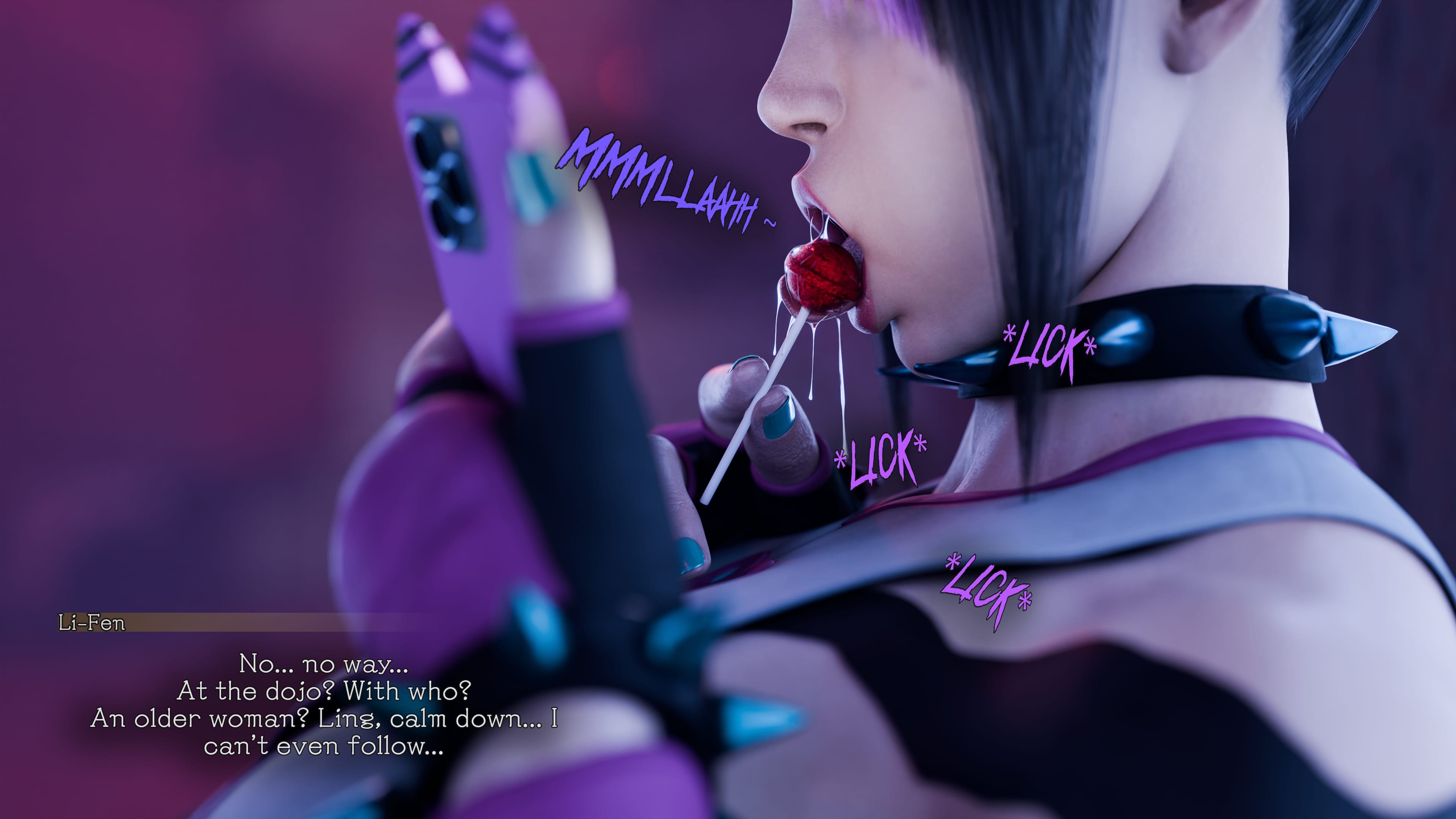 Juri Han - Marked By The Spider (Street Fighter) [PervertMuffinMajima] - Chapter 1 — Page 90