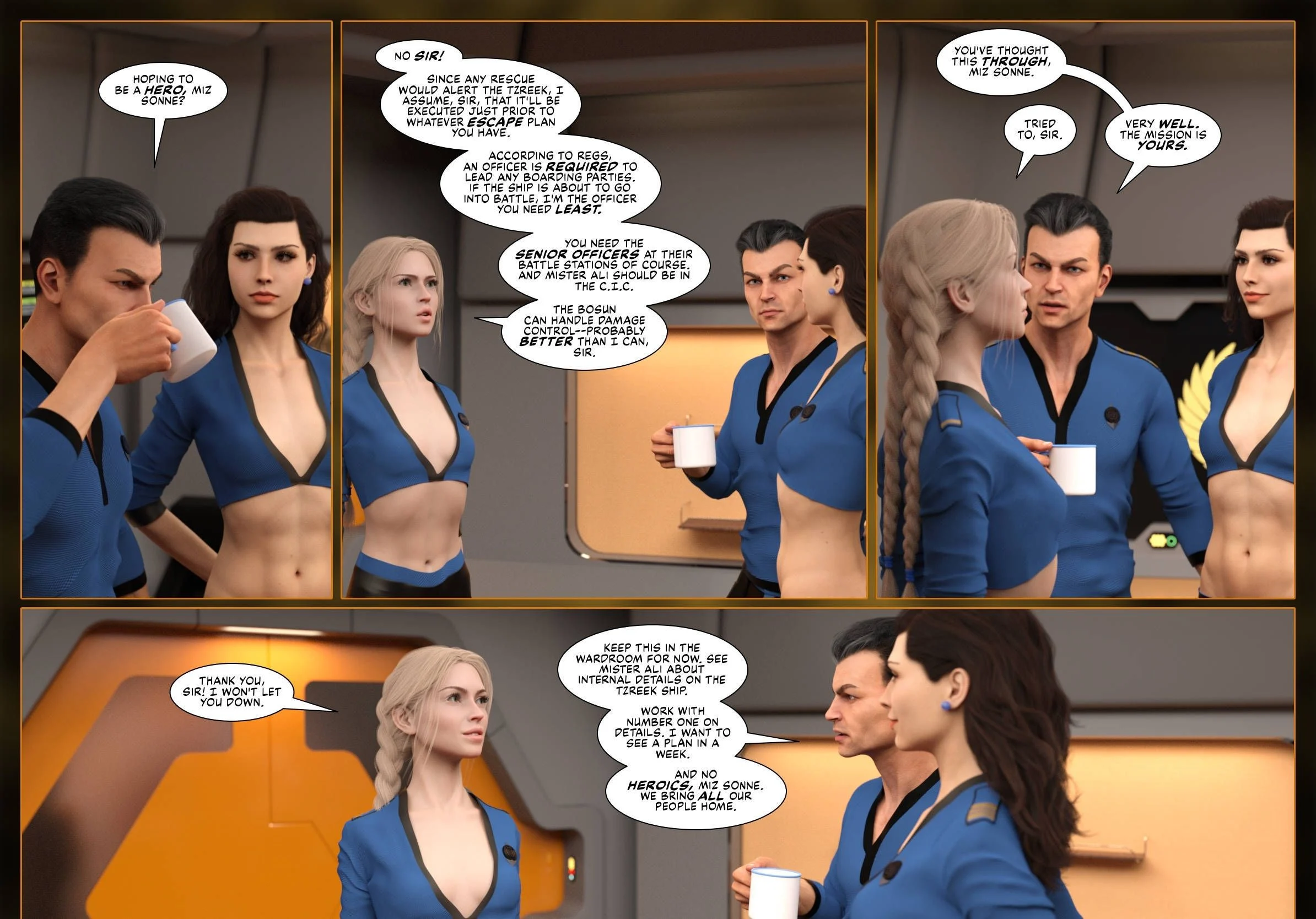 Pirates of the Coal Sack [DangerousLines] - Chapter 5 — Page 8