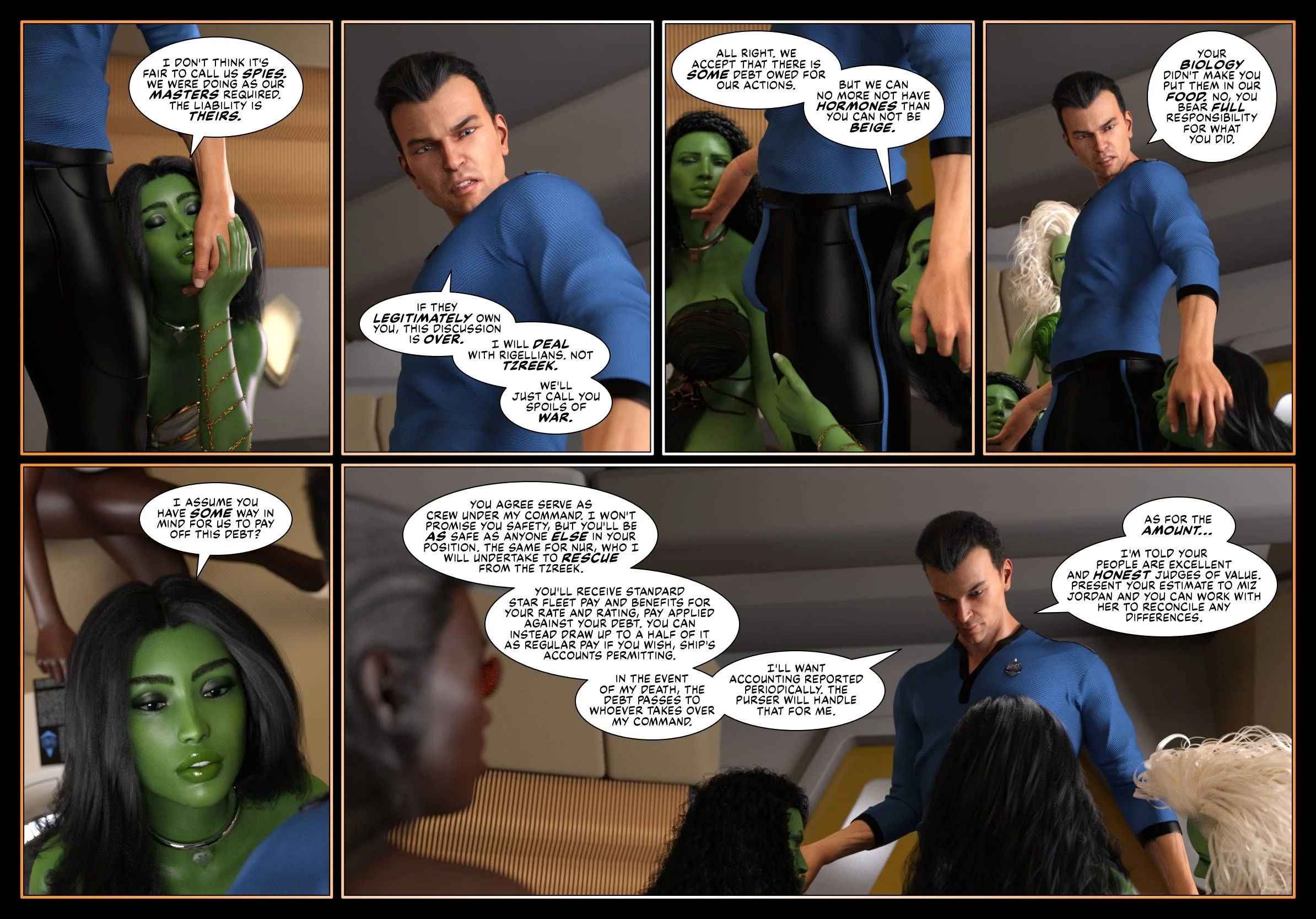 Pirates of the Coal Sack [DangerousLines] - Chapter 4 — Page 35