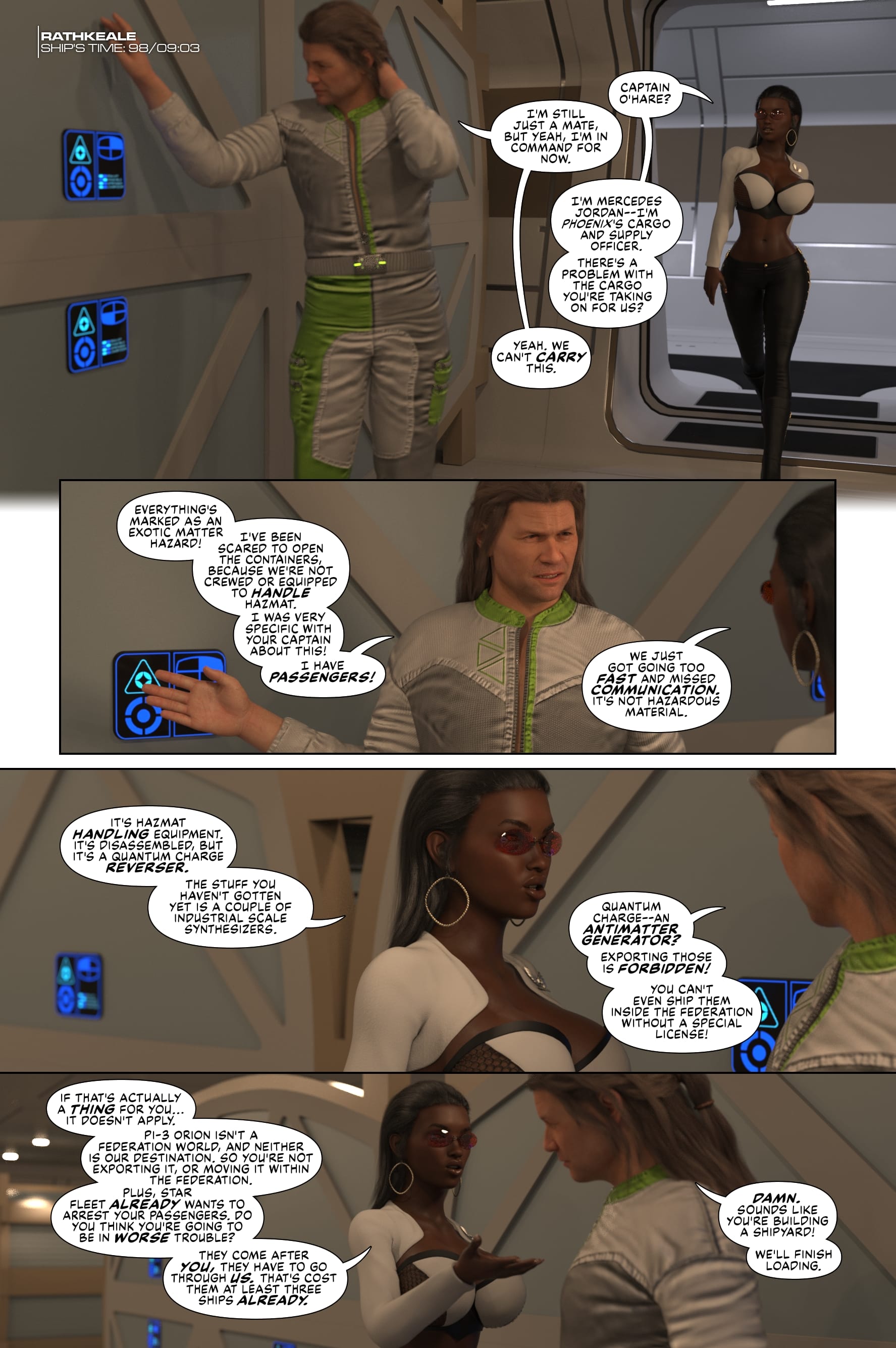 Pirates of the Coal Sack [DangerousLines] - Chapter 39 — Page 32