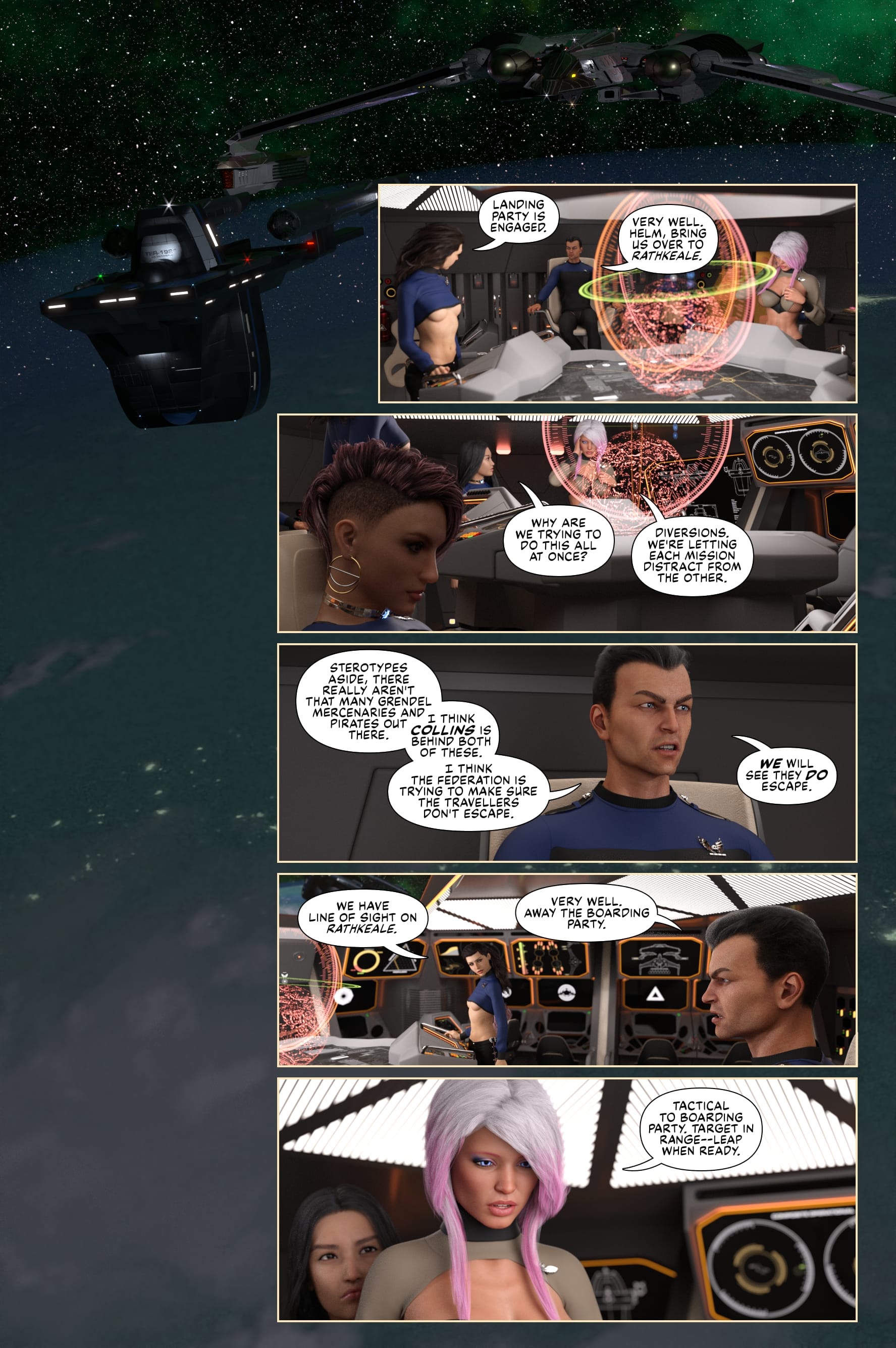 Pirates of the Coal Sack [DangerousLines] - Chapter 39 — Page 7