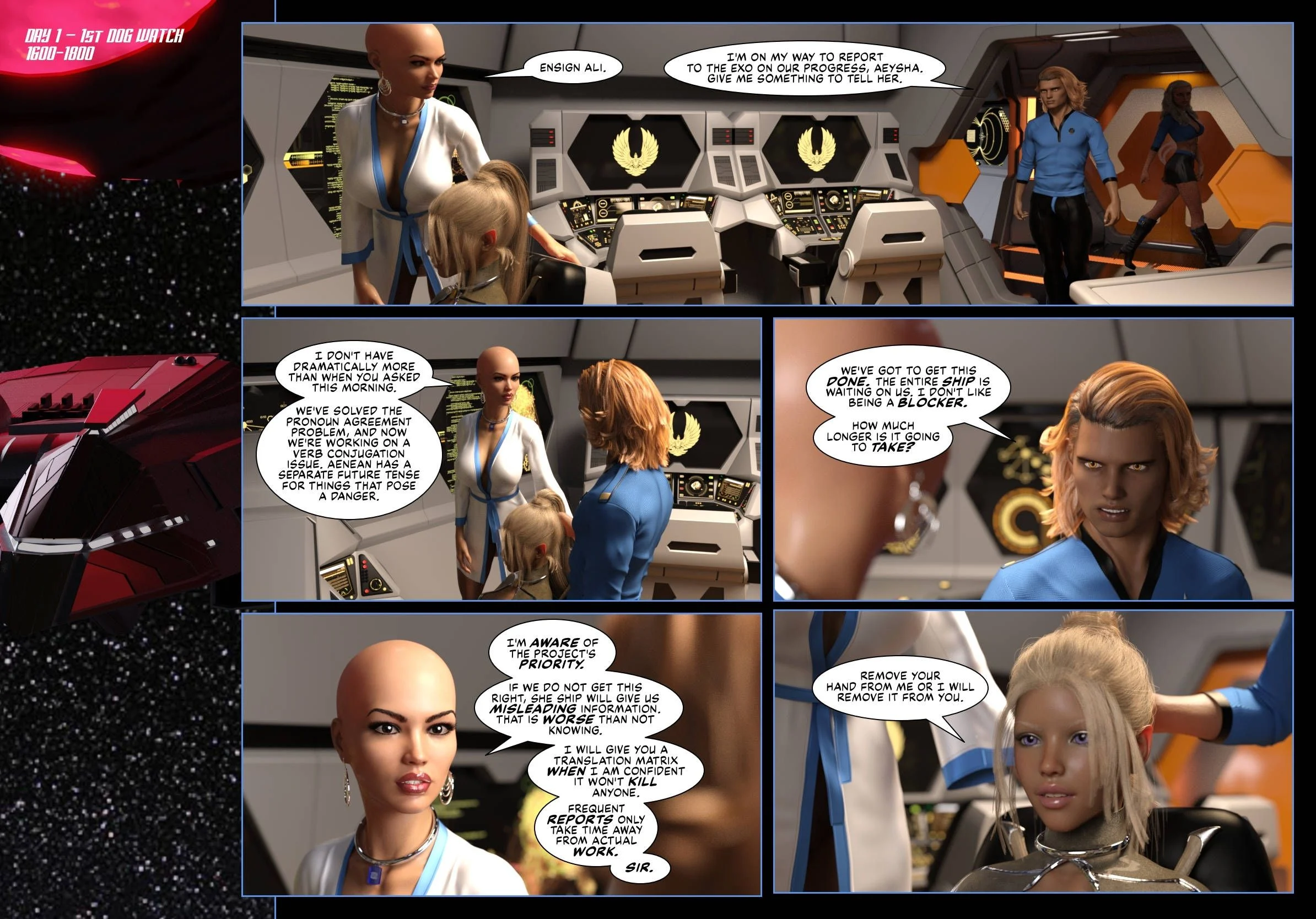 Pirates of the Coal Sack [DangerousLines] - Chapter 3 — Page 17