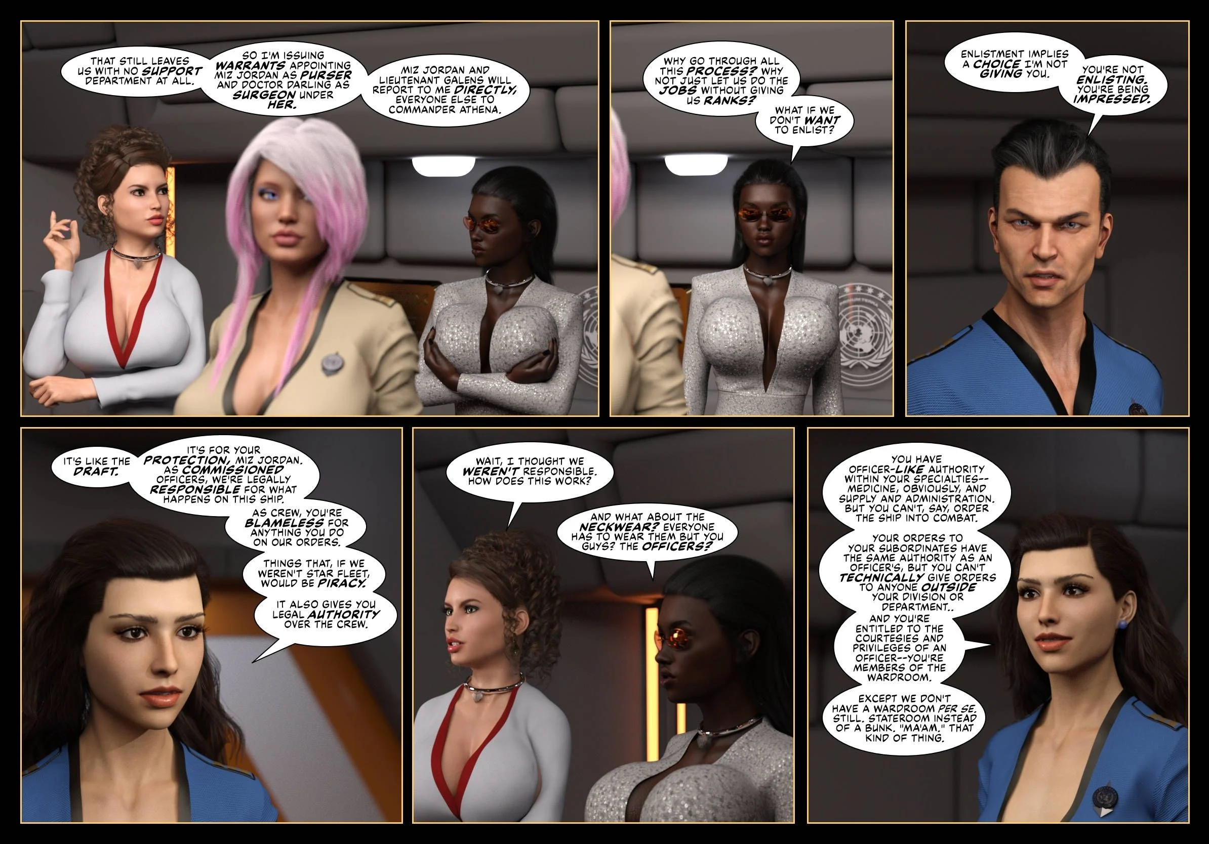 Pirates of the Coal Sack [DangerousLines] - Chapter 3 — Page 7