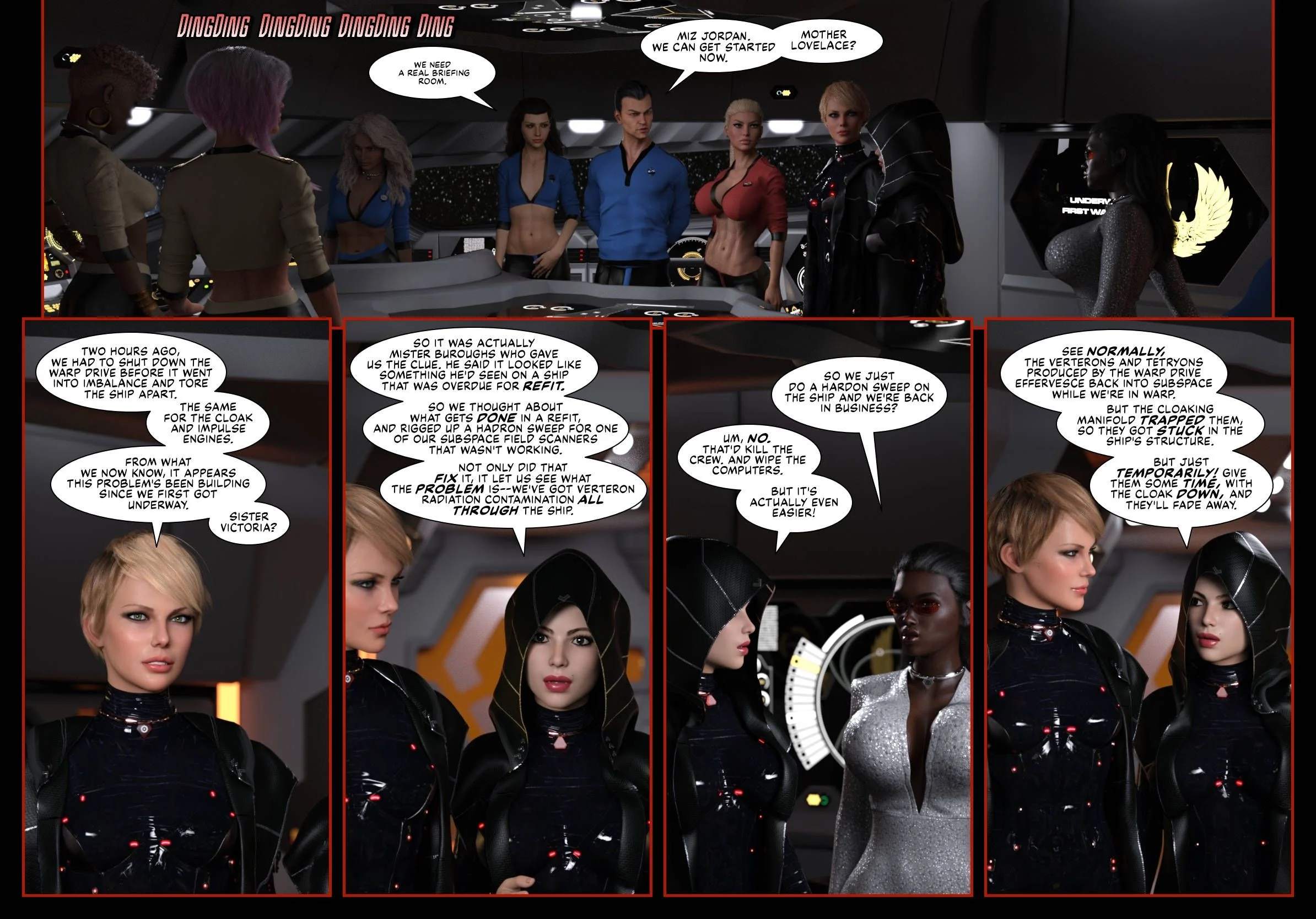 Pirates of the Coal Sack [DangerousLines] - Chapter 6 — Page 9