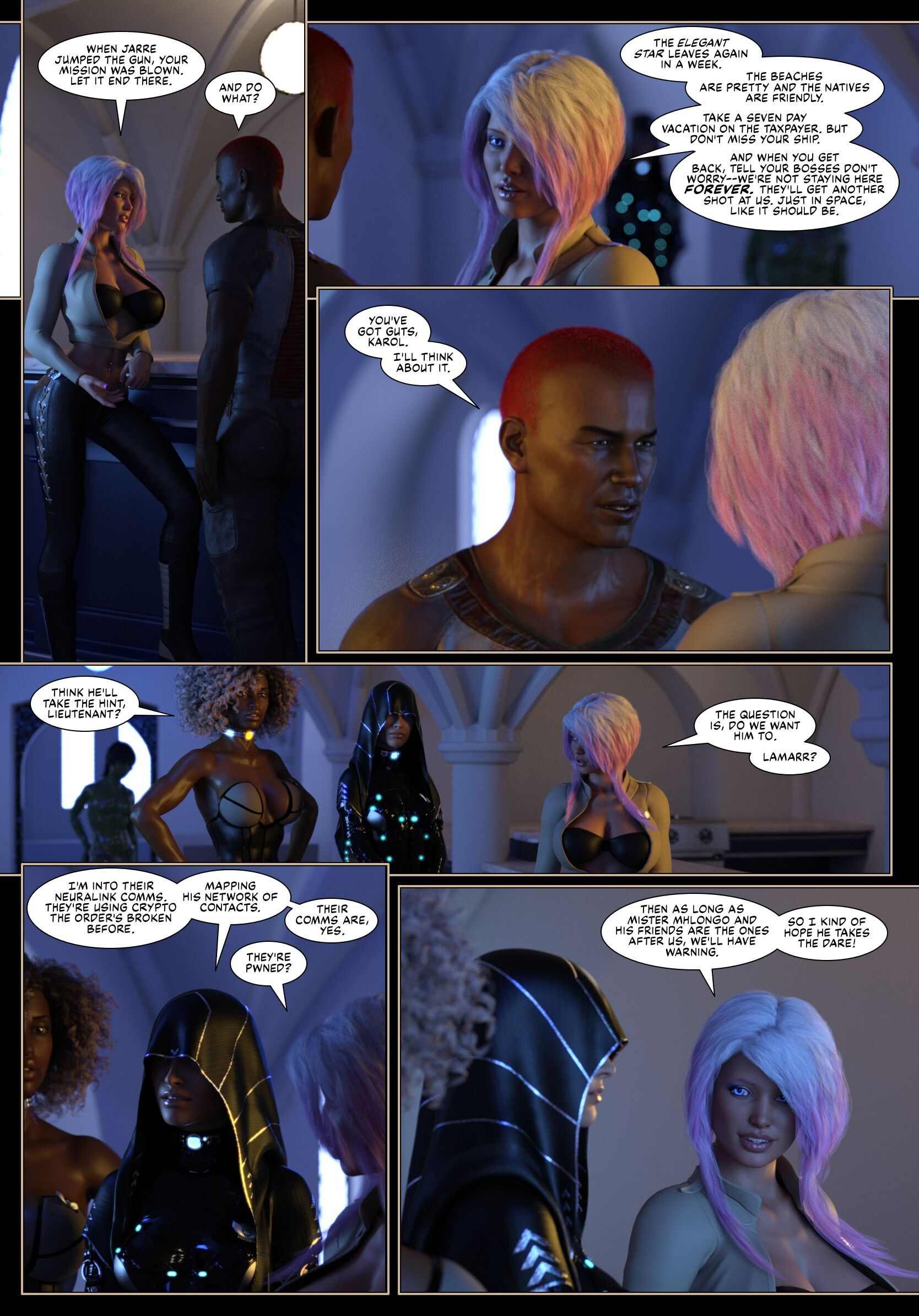 Pirates of the Coal Sack [DangerousLines] - Chapter 17 — Page 8