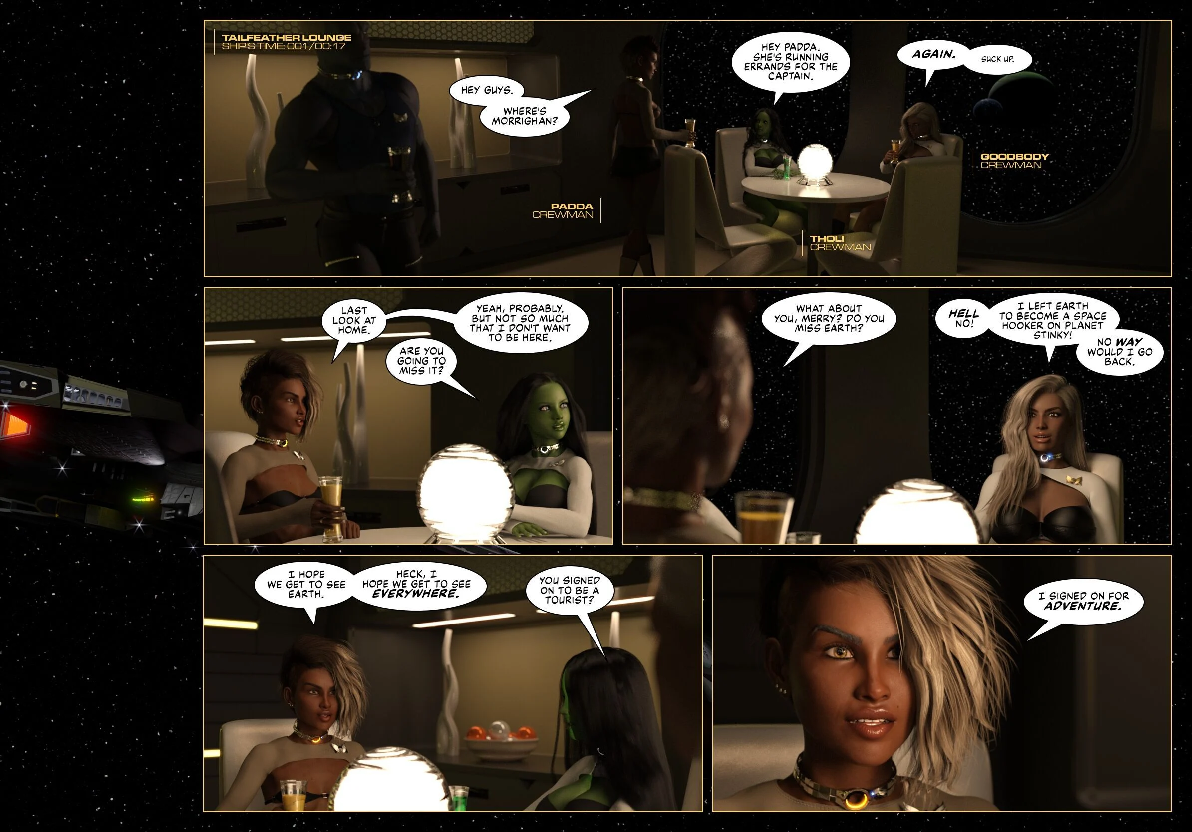 Pirates of the Coal Sack [DangerousLines] - Chapter 20 — Page 6