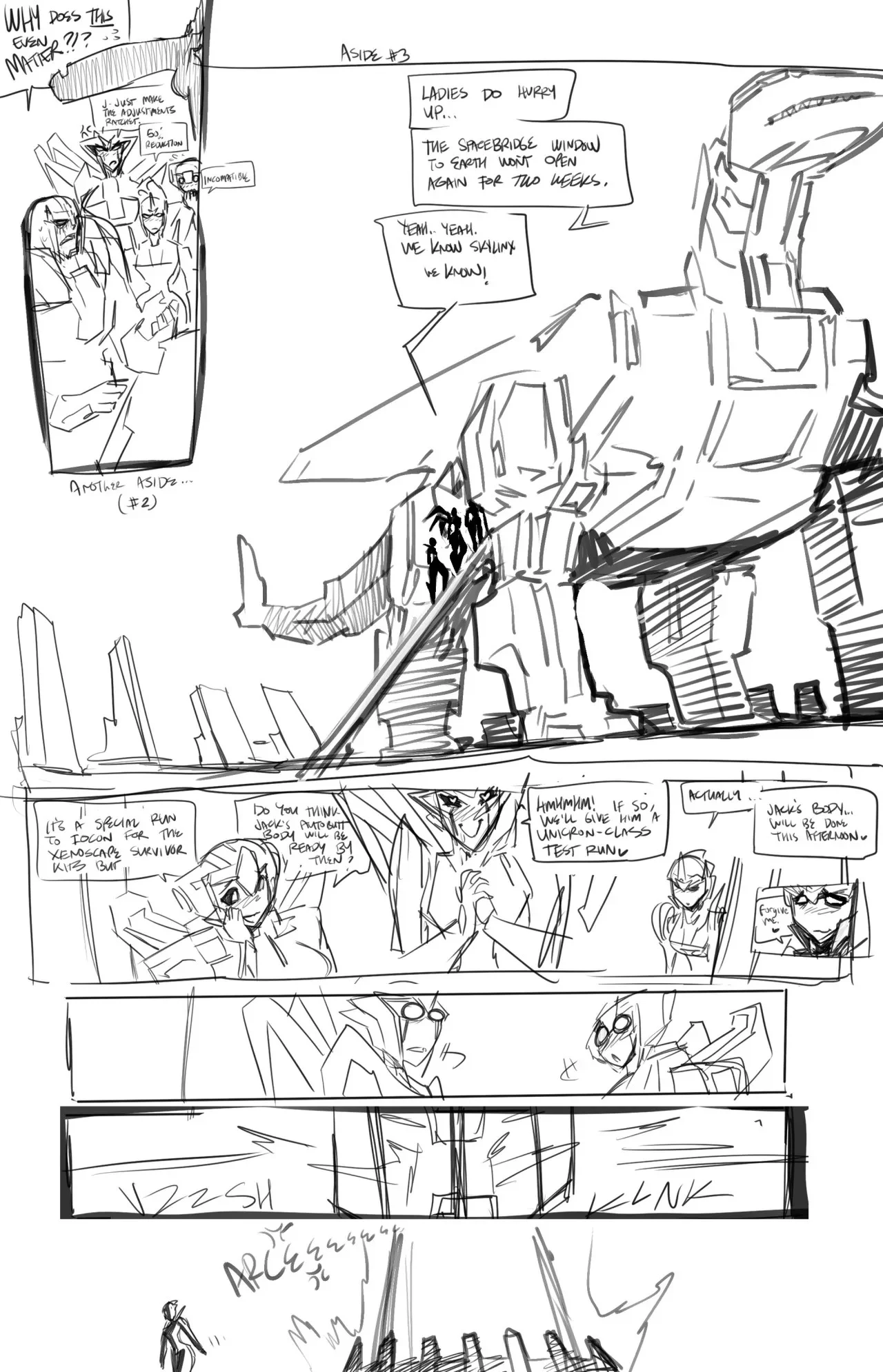 Jack X Arcee: "Autobutt Jack" (Transformer) [Fred Perry] - Chapter 1 — Page 5