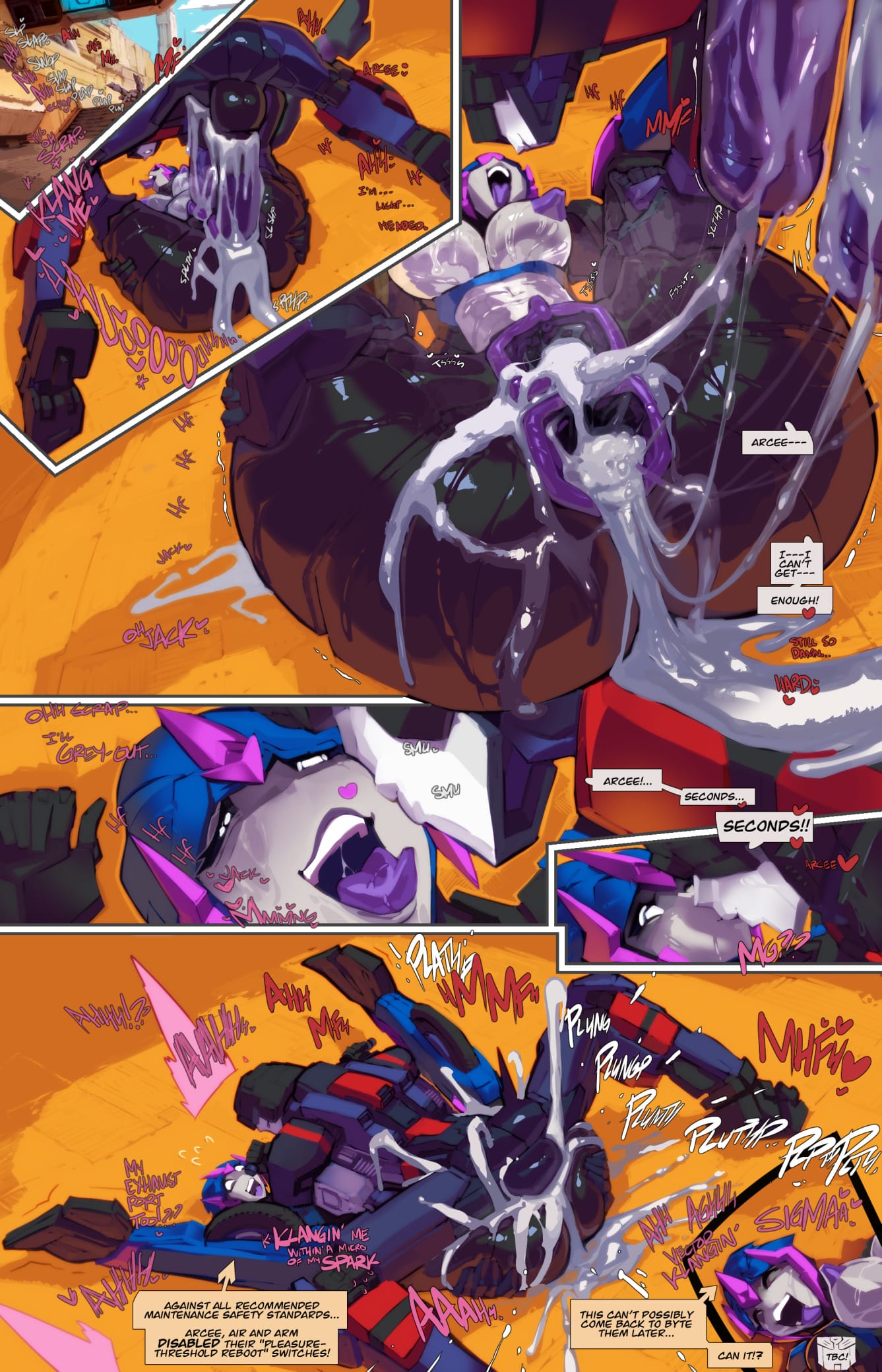 Jack X Arcee: “Autobutt Jack” (Transformer) [Fred Perry] - Chapter 1 — Page 12