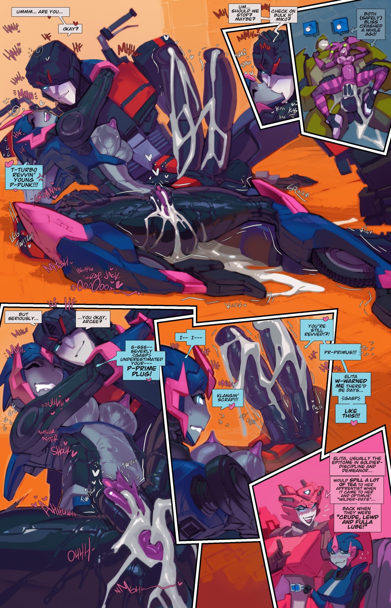 Jack X Arcee: “Autobutt Jack” (Transformer) [Fred Perry] - Chapter 1 — Page 16