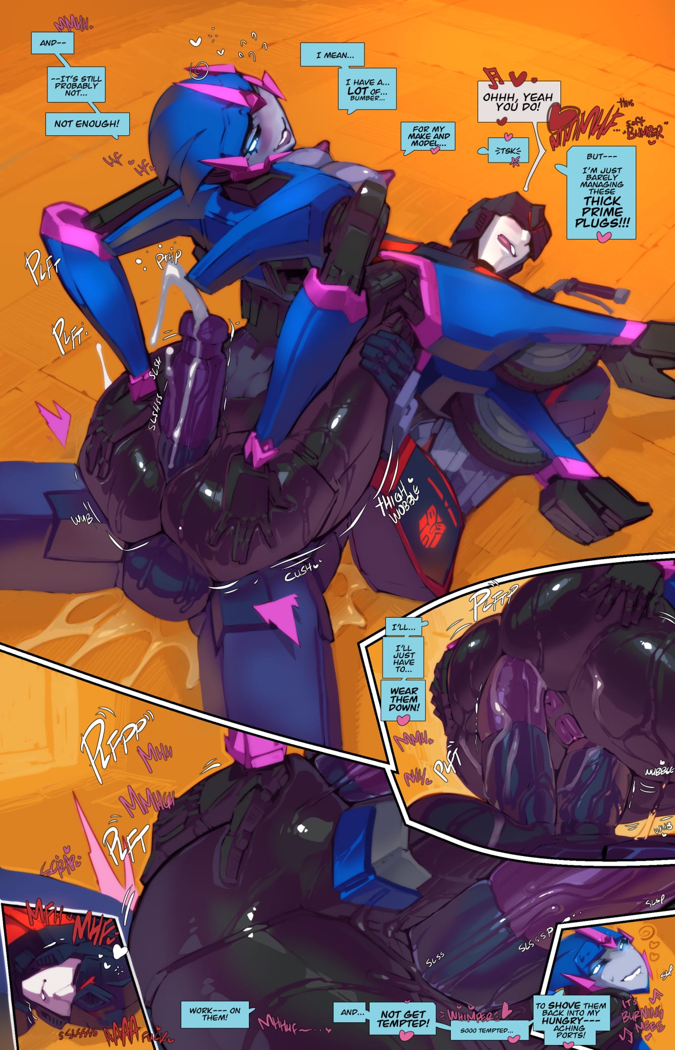 Jack X Arcee: “Autobutt Jack” (Transformer) [Fred Perry] - Chapter 1 — Page 18