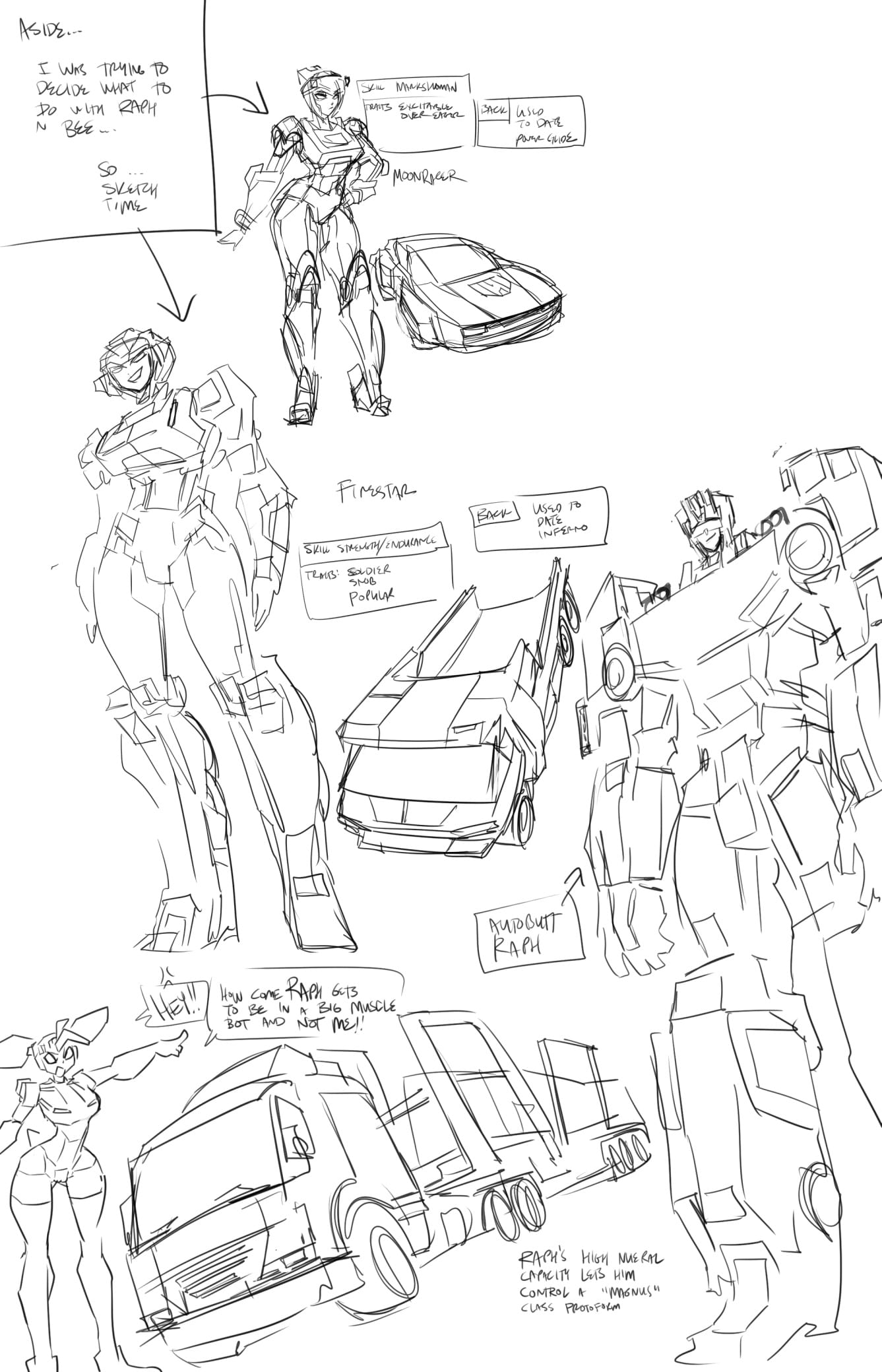 Jack X Arcee: “Autobutt Jack” (Transformer) [Fred Perry] - Chapter 1 — Page 4