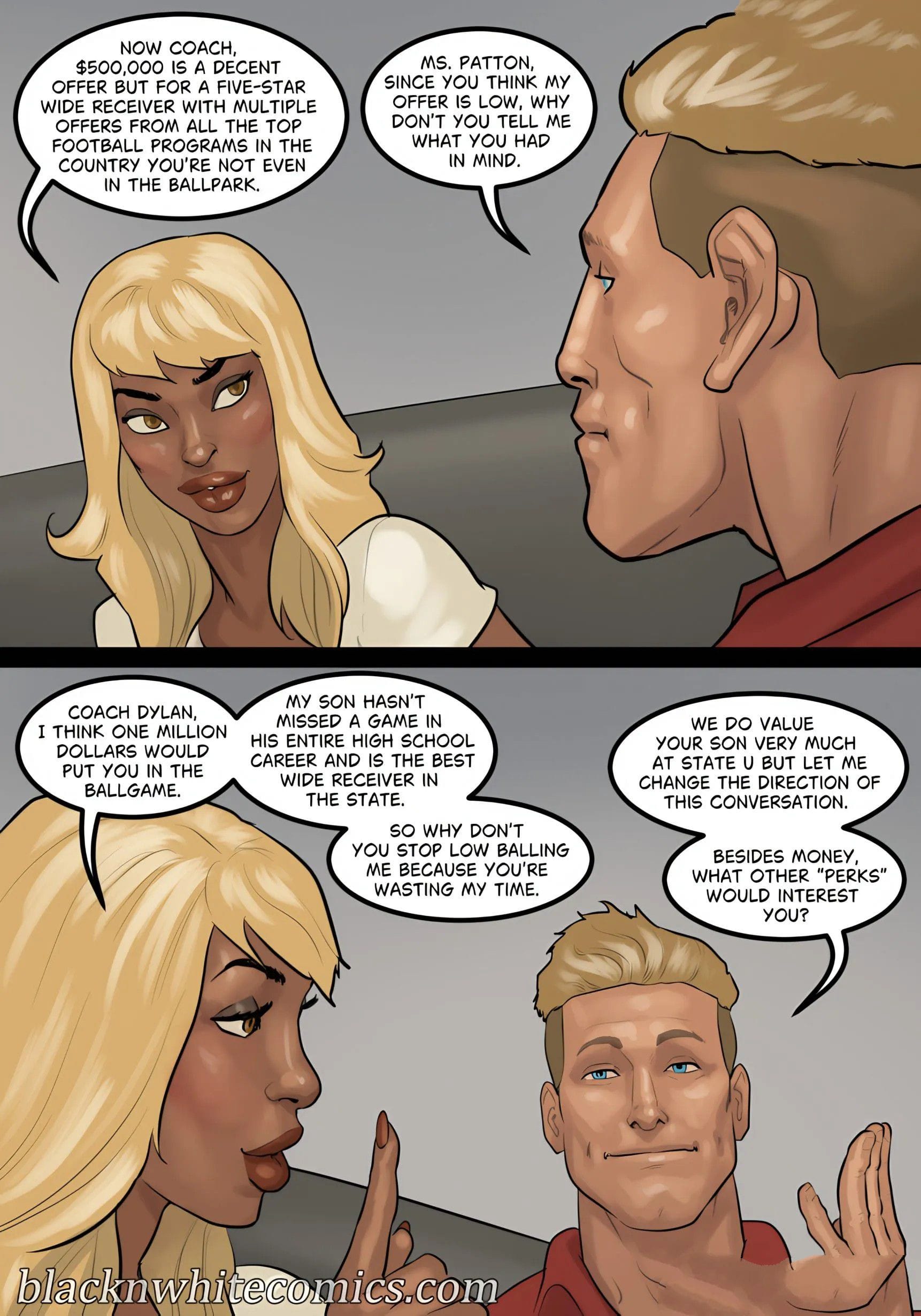 The Recruit [BlackNWhiteComics] - Chapter 1 — Page 13